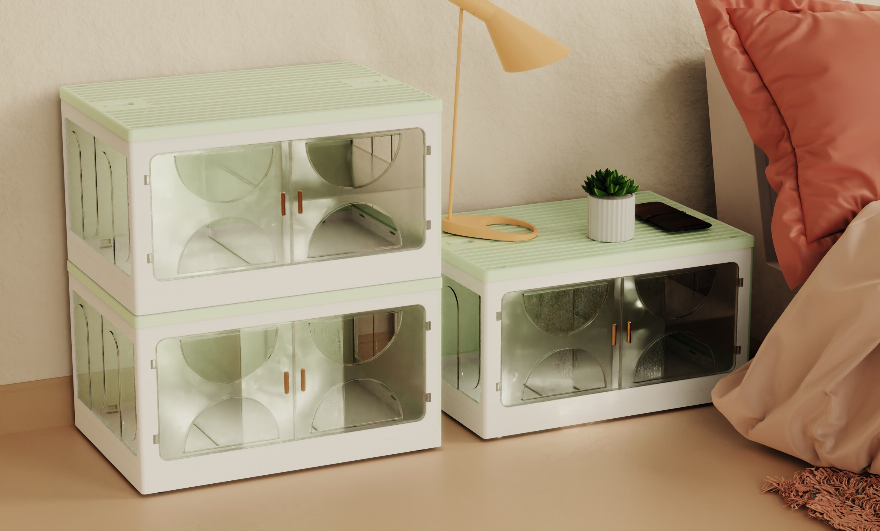 Folding storage box，Storage box，Folding box，Nordic Storage Box，Camping storage box，