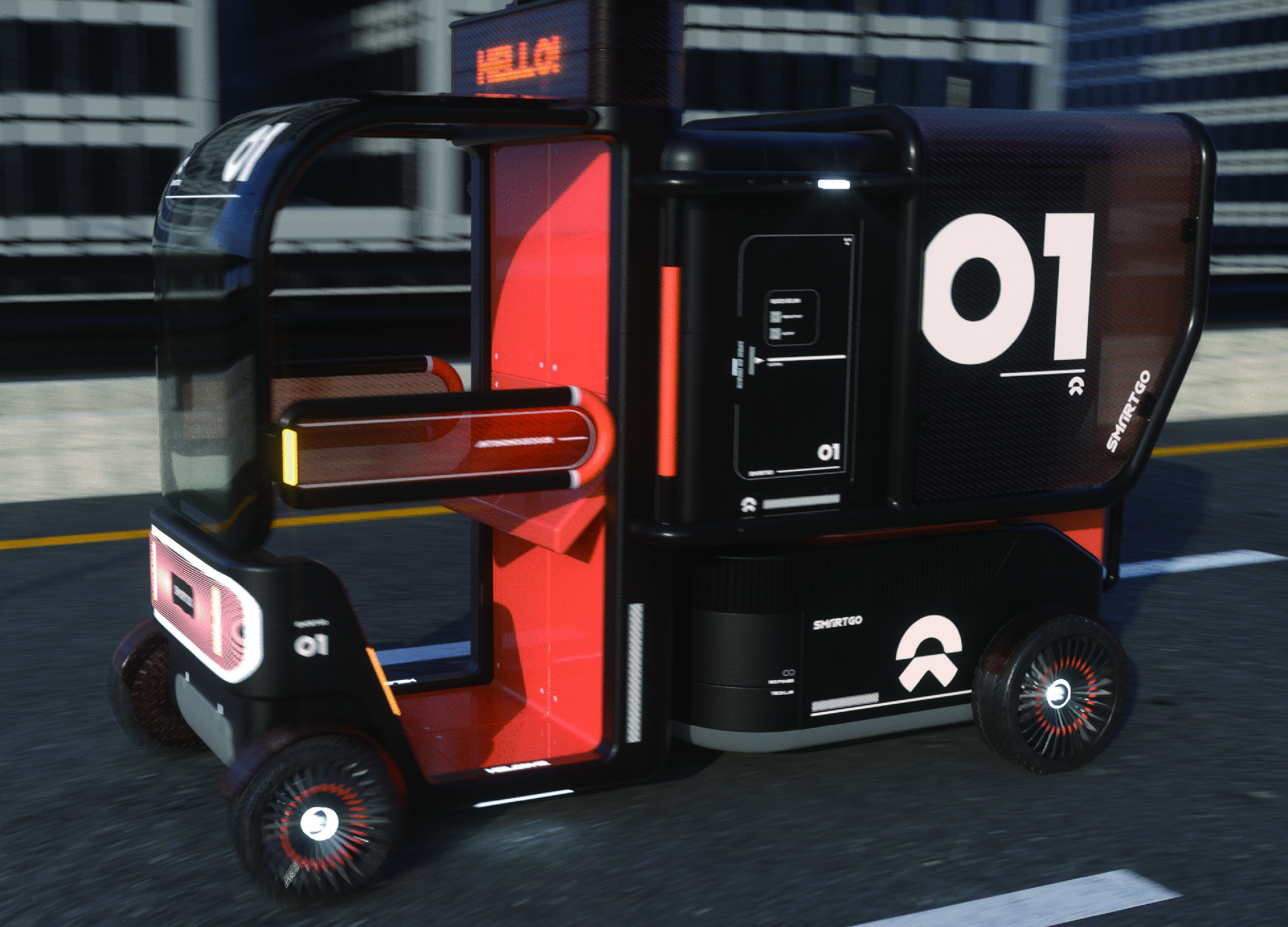 Golden Reed Industrial Design Award，Excellent Concept Design Award，Vehicle Class，Concept Group，