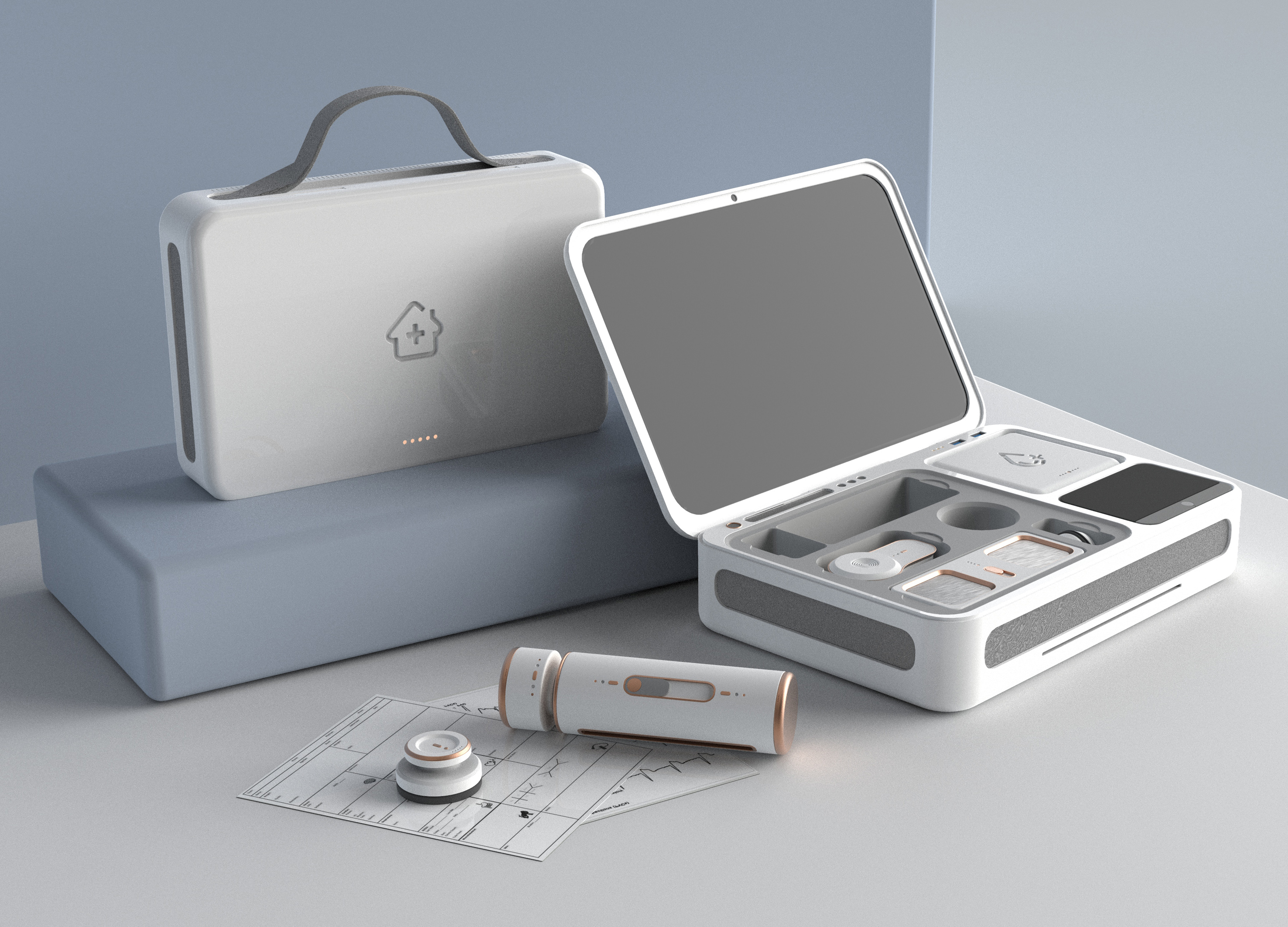 Golden Reed Industrial Design Award，Excellent Concept Design Award，Sports Health Class，Concept Group，