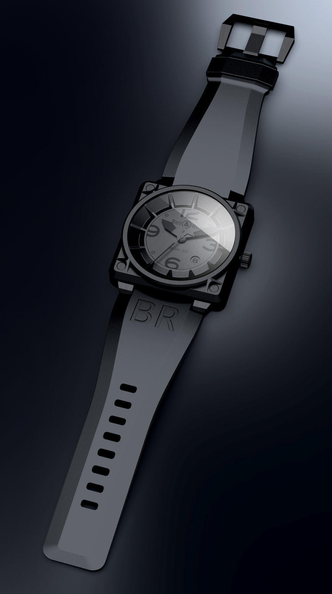 Metal，Pilot Watch，modeling，