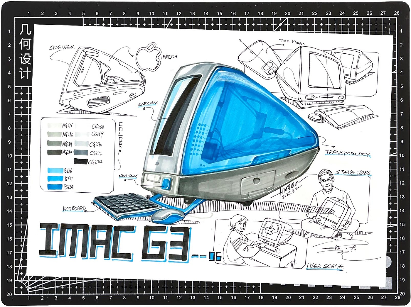 industrial design，product design，Hand drawn for postgraduate entrance examination，Guangmei，Guangzhou Academy of Fine Arts Industrial Design，