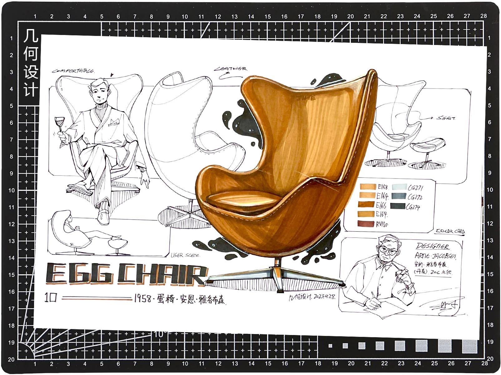 industrial design，product design，Hand drawn for postgraduate entrance examination，Guangmei，Guangzhou Academy of Fine Arts Industrial Design，