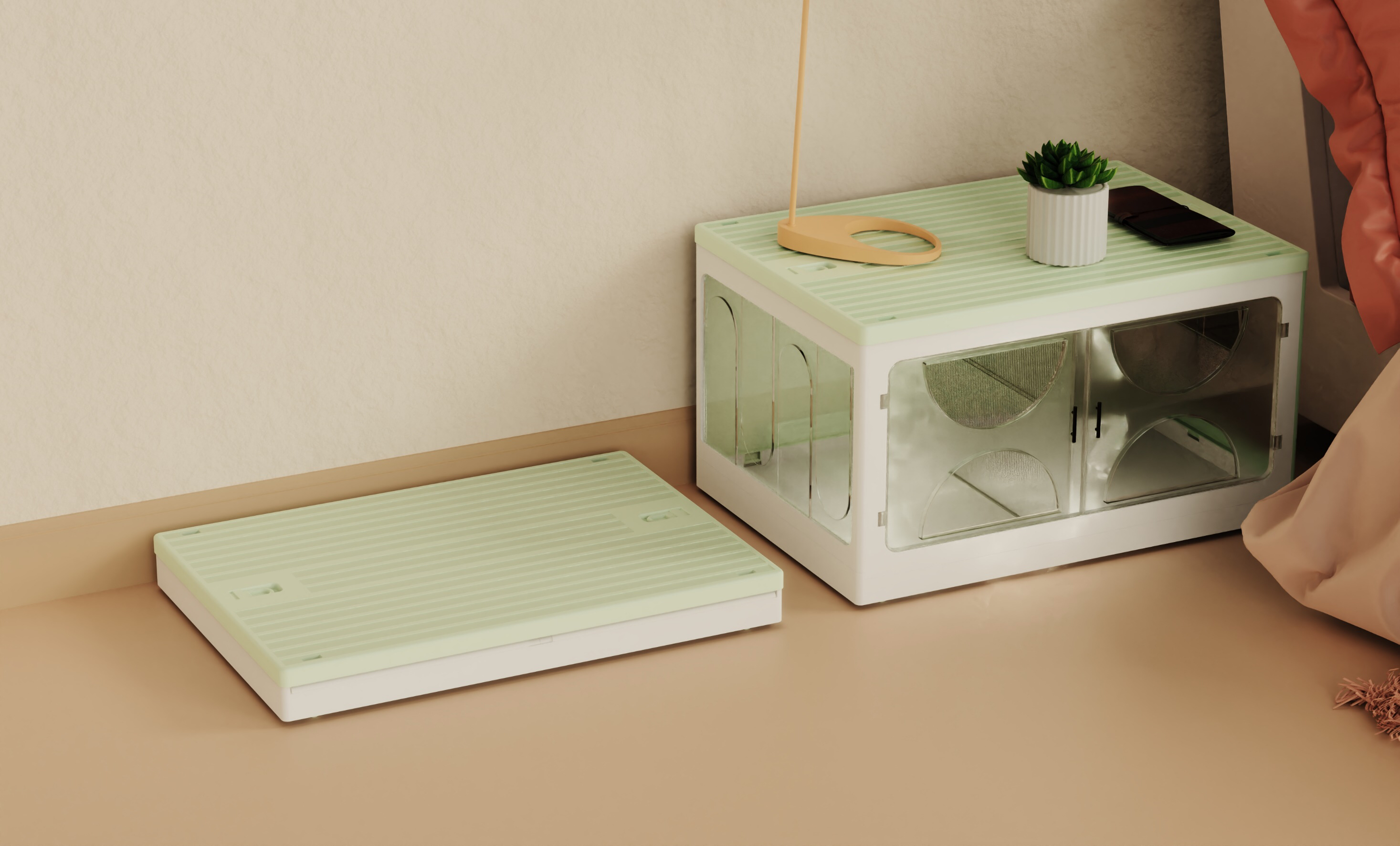 Folding storage box，Storage box，Folding box，Nordic Storage Box，Camping storage box，