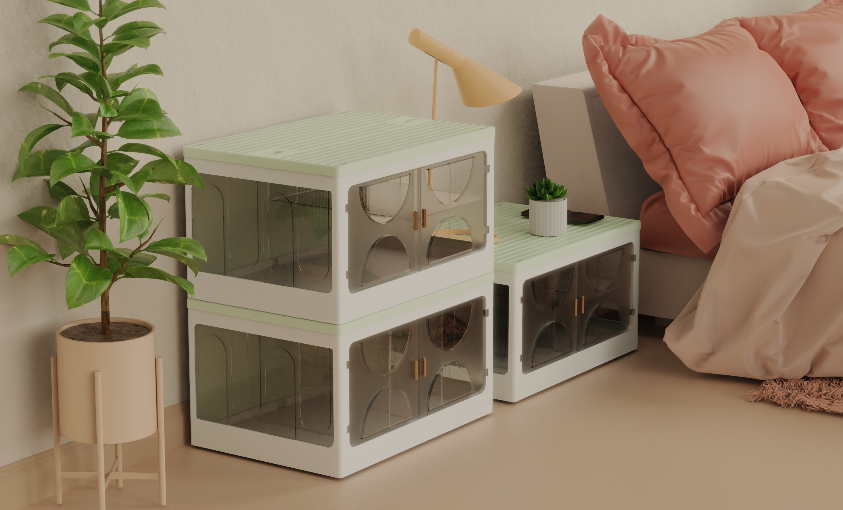 Folding storage box，Storage box，Folding box，Nordic Storage Box，Camping storage box，