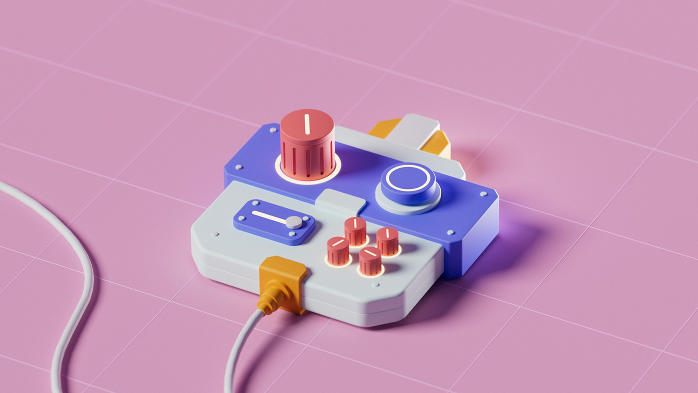 illustration，3D art，Digital art，product design，