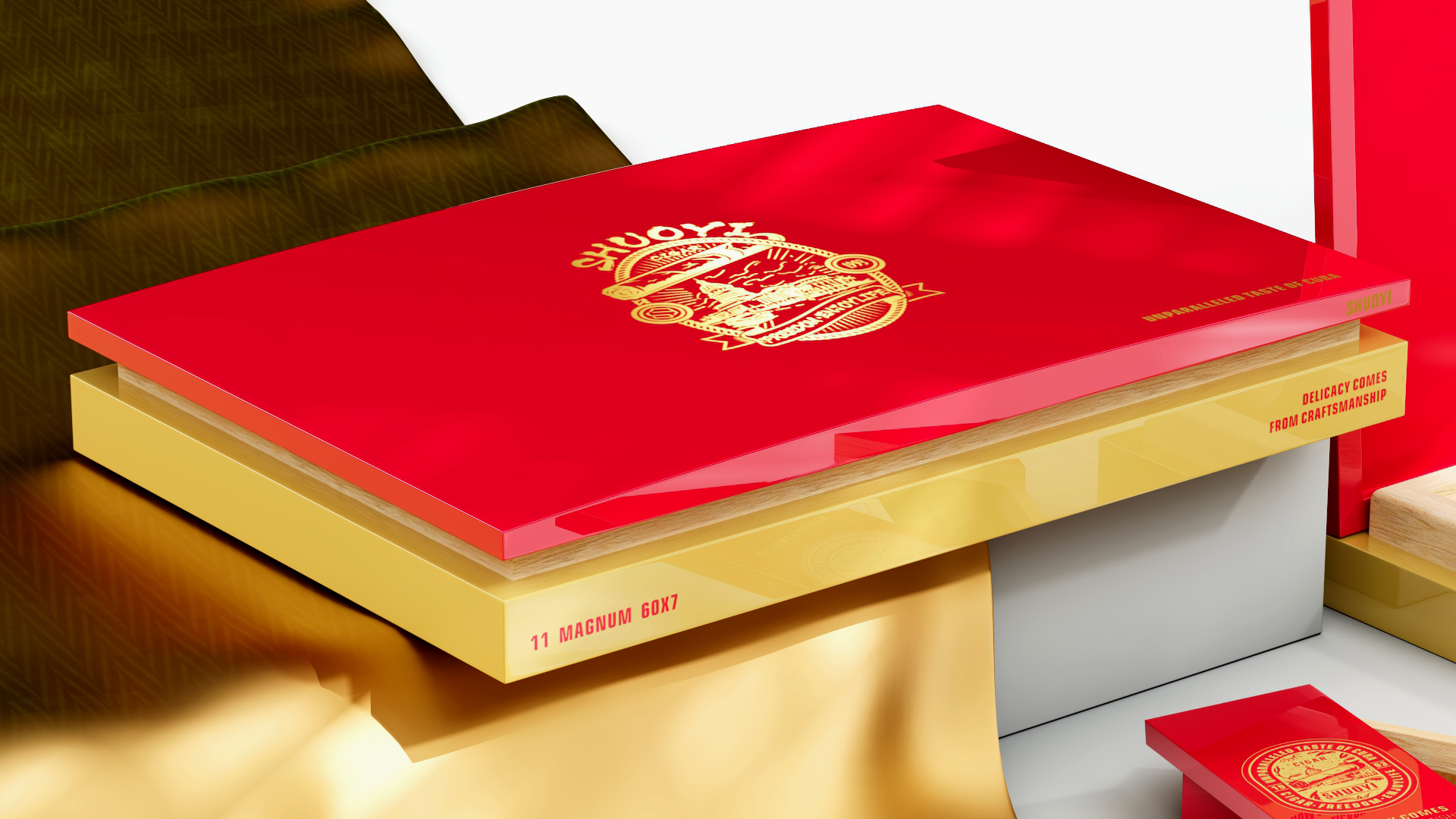 Wooden box，new products ，Cigar box，