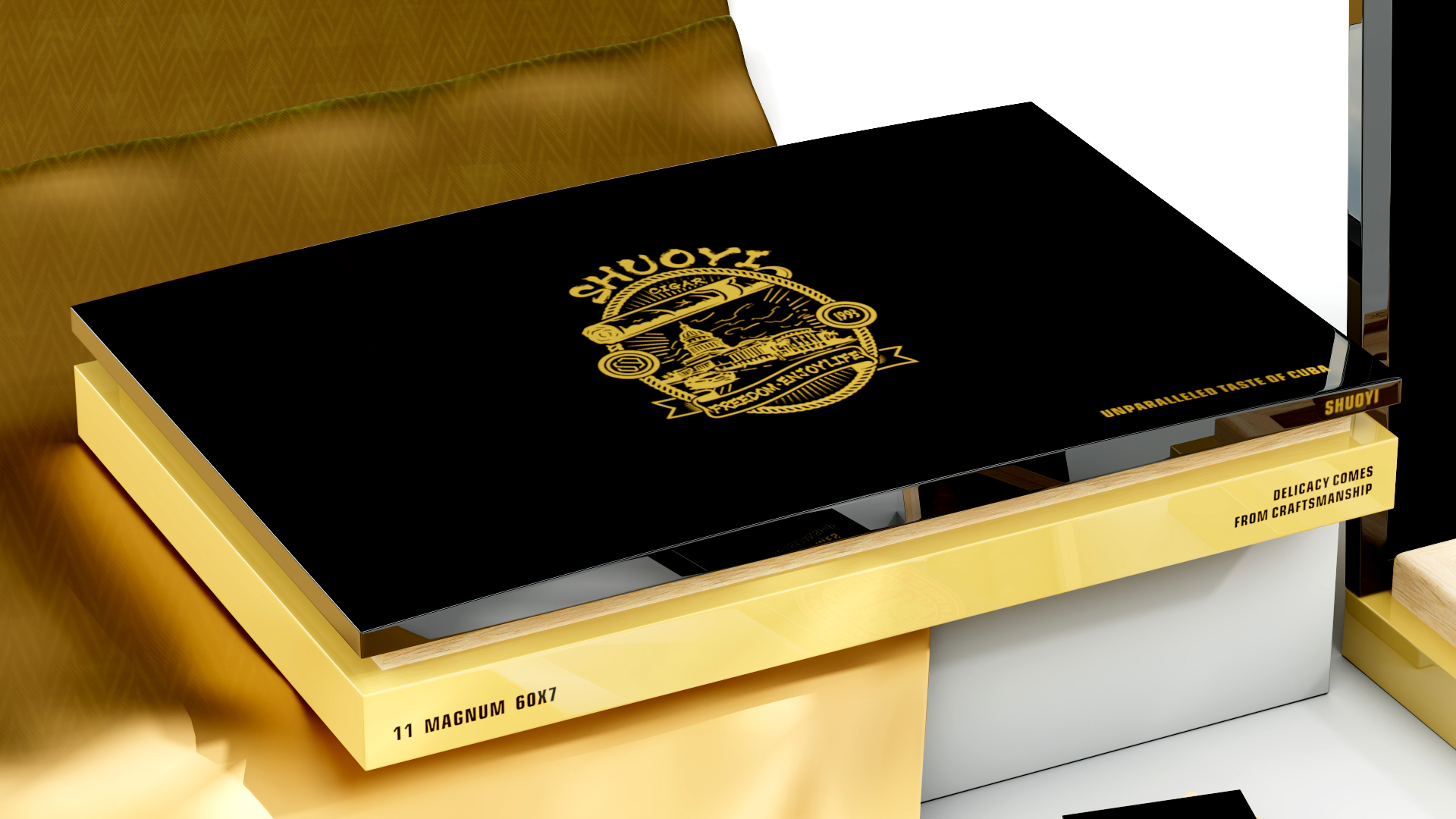 Wooden box，new products ，Cigar box，