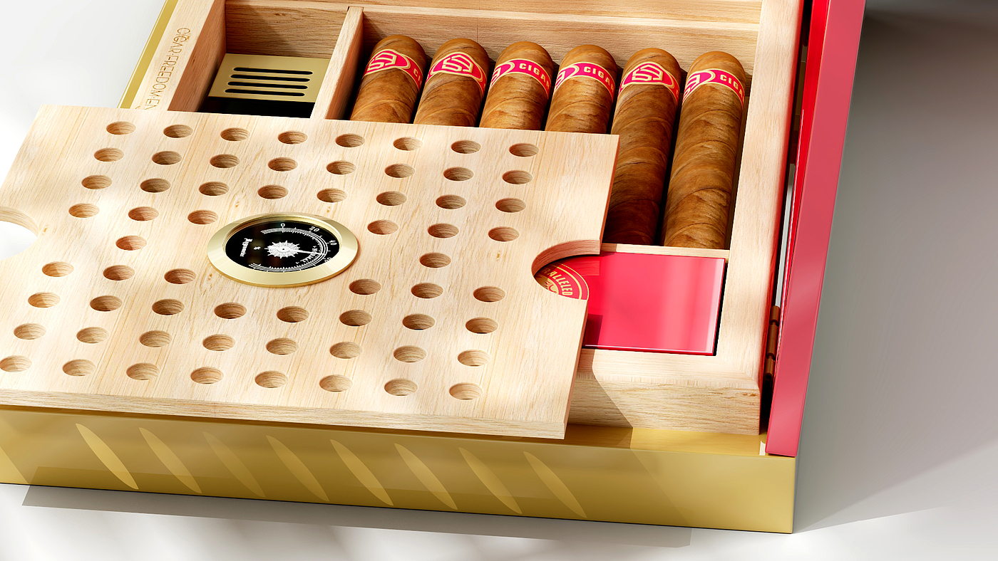 Wooden box，new products ，Cigar box，