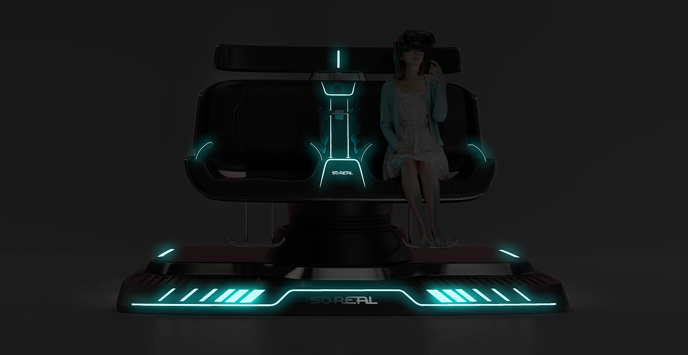simulator，virtual reality，soreal，industrial design，XR，vr，ar，chair，