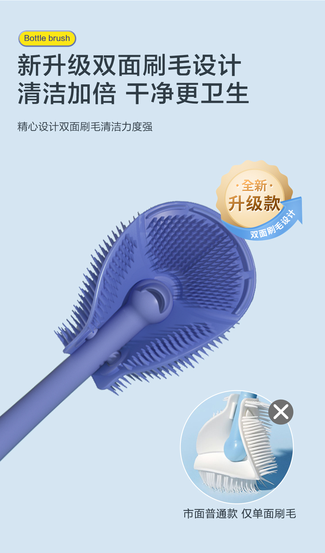 milk bottle brush，Infant child，Cleaning brush，