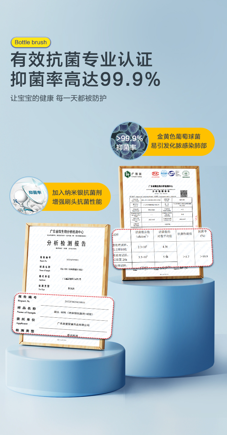 milk bottle brush，Infant child，Cleaning brush，