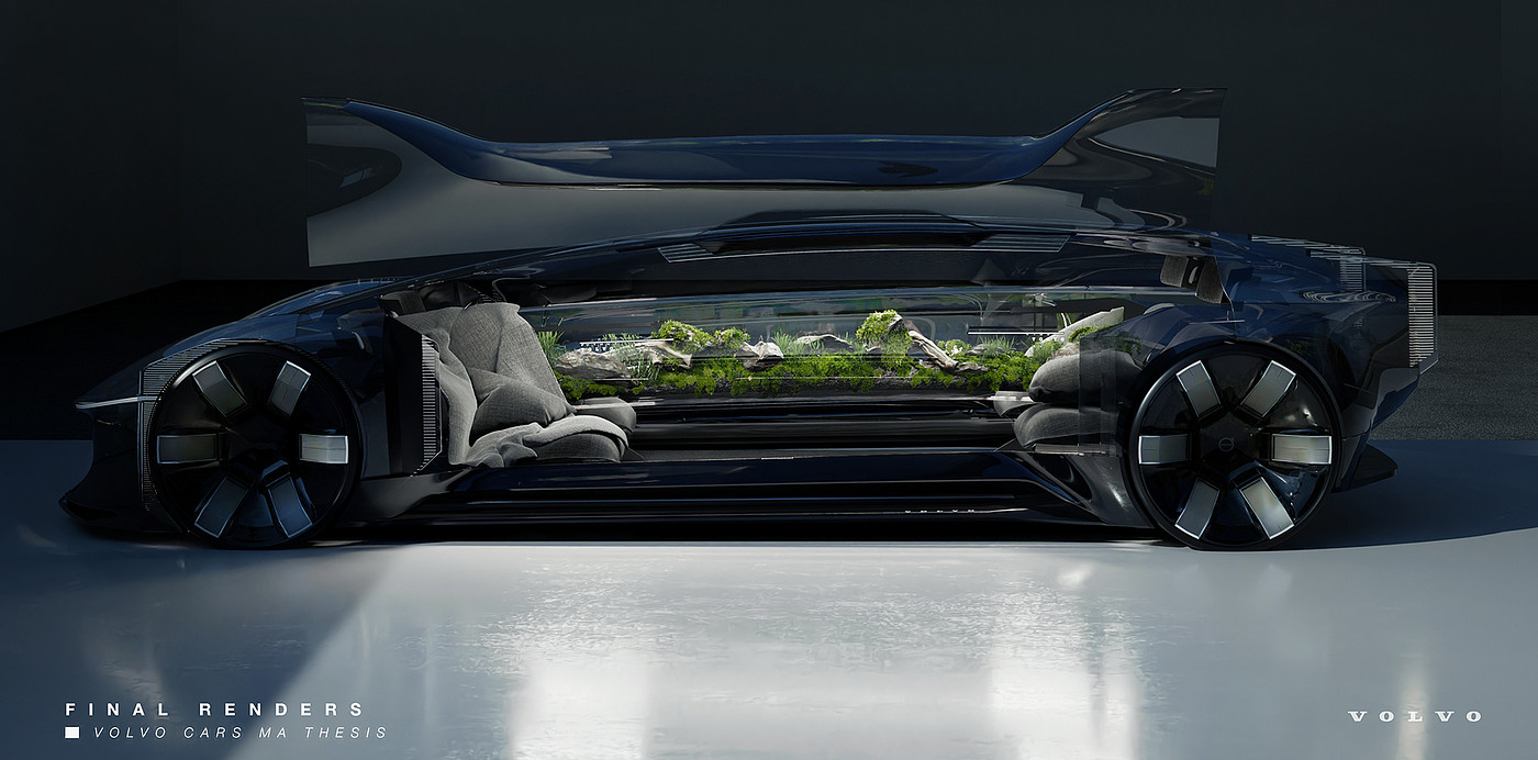 Volvo，cgi，Concept Car，