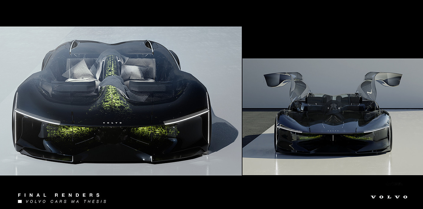 Volvo，cgi，Concept Car，