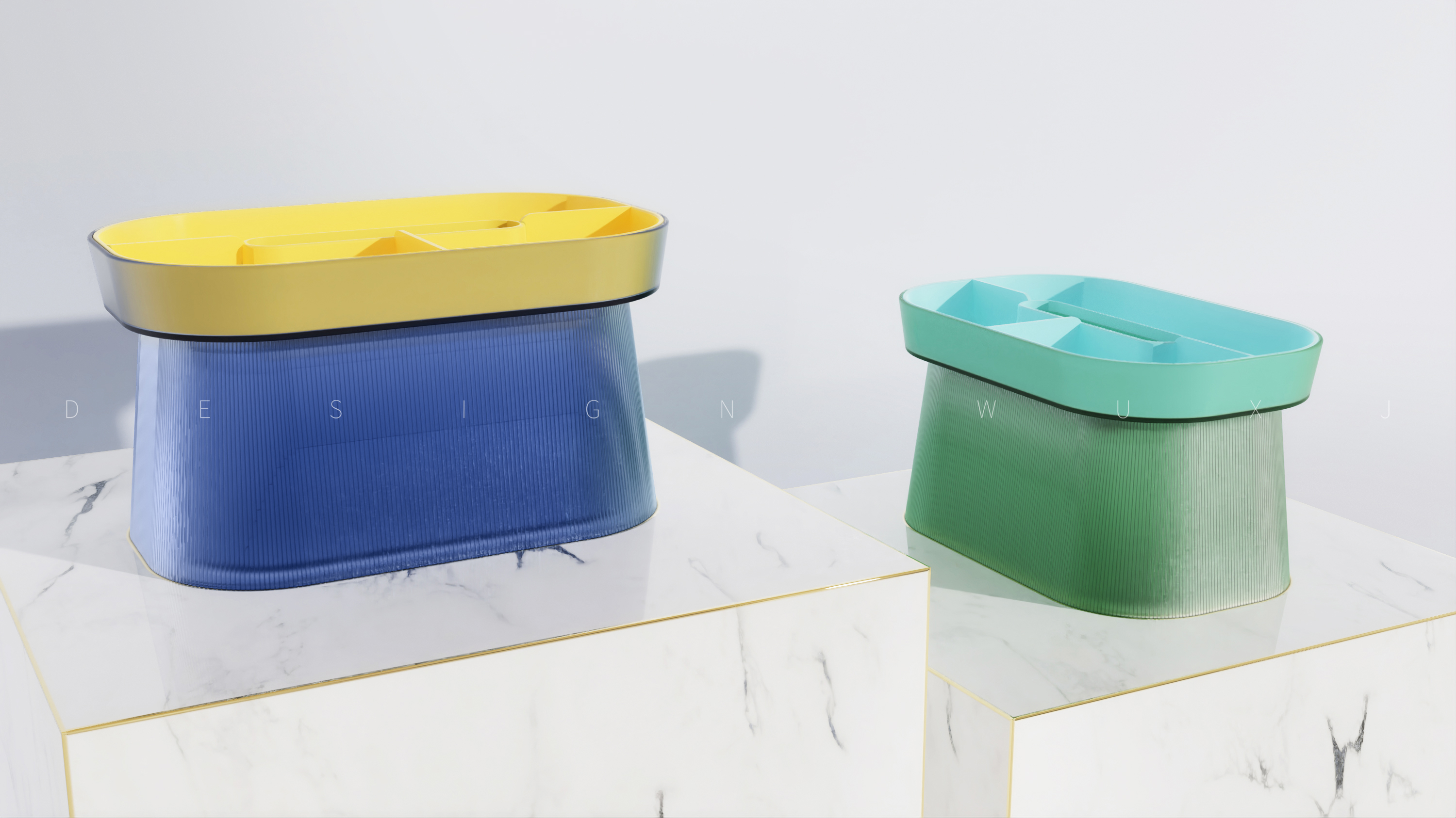 Desktop decorative ornaments, tissue storage box，