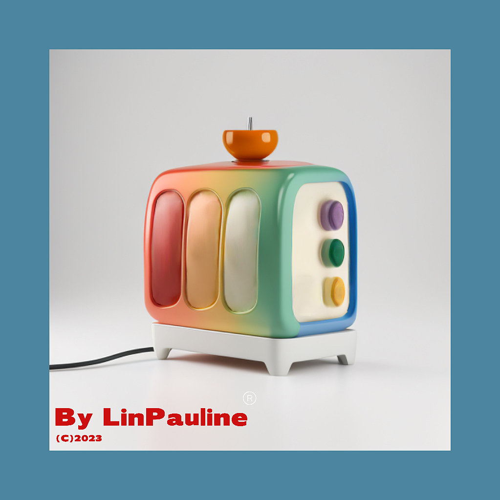 toaster，small home appliances，Appearance design，
