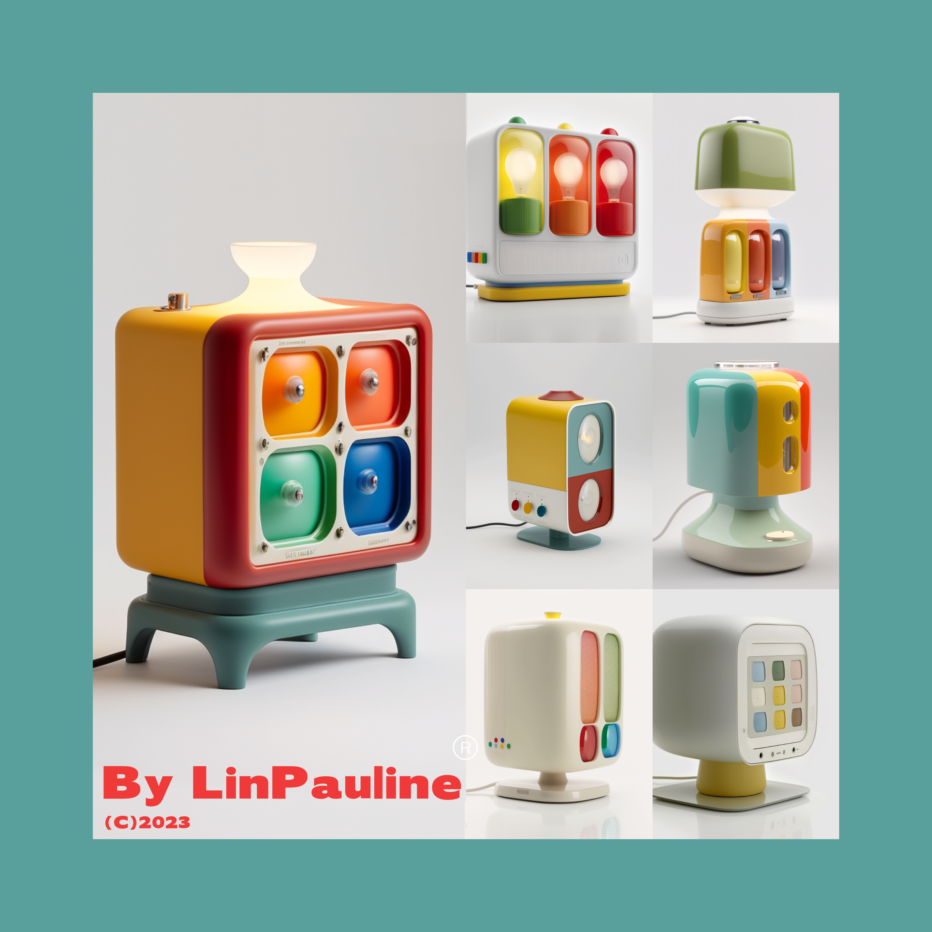 Desk lamp，small home appliances，sound，