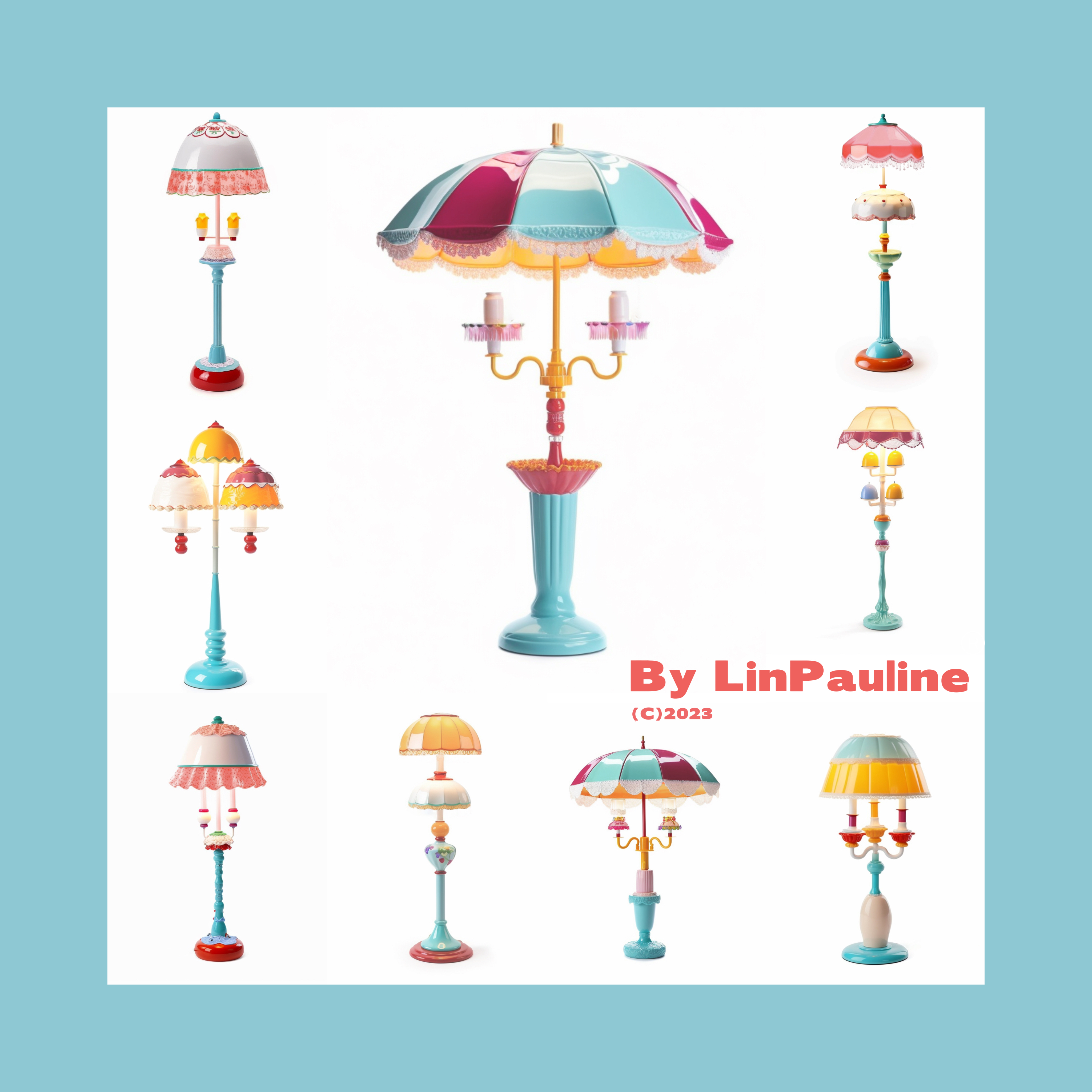 Desk lamp，Floor lamp，