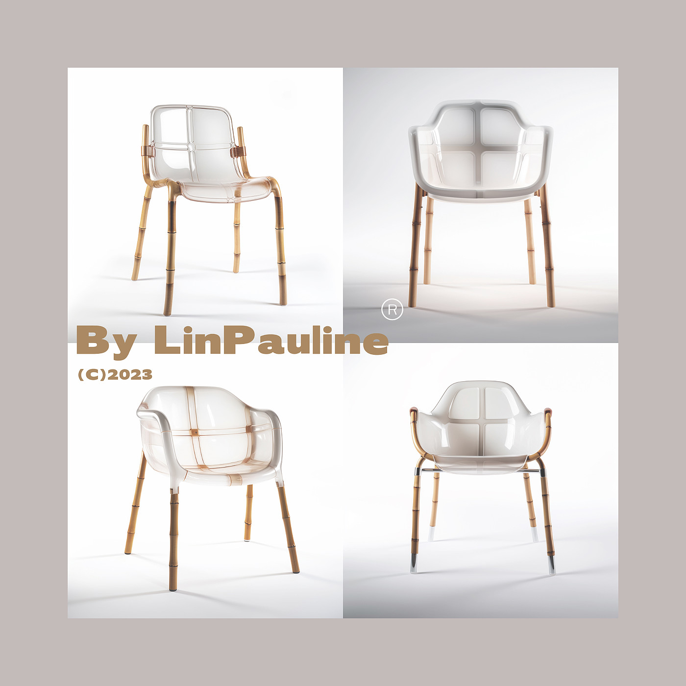 Bamboo，Bamboo chair，chair，furniture，Single Chair，Plastic，