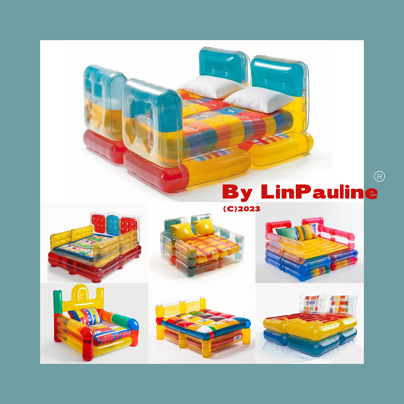 Bed，furniture，