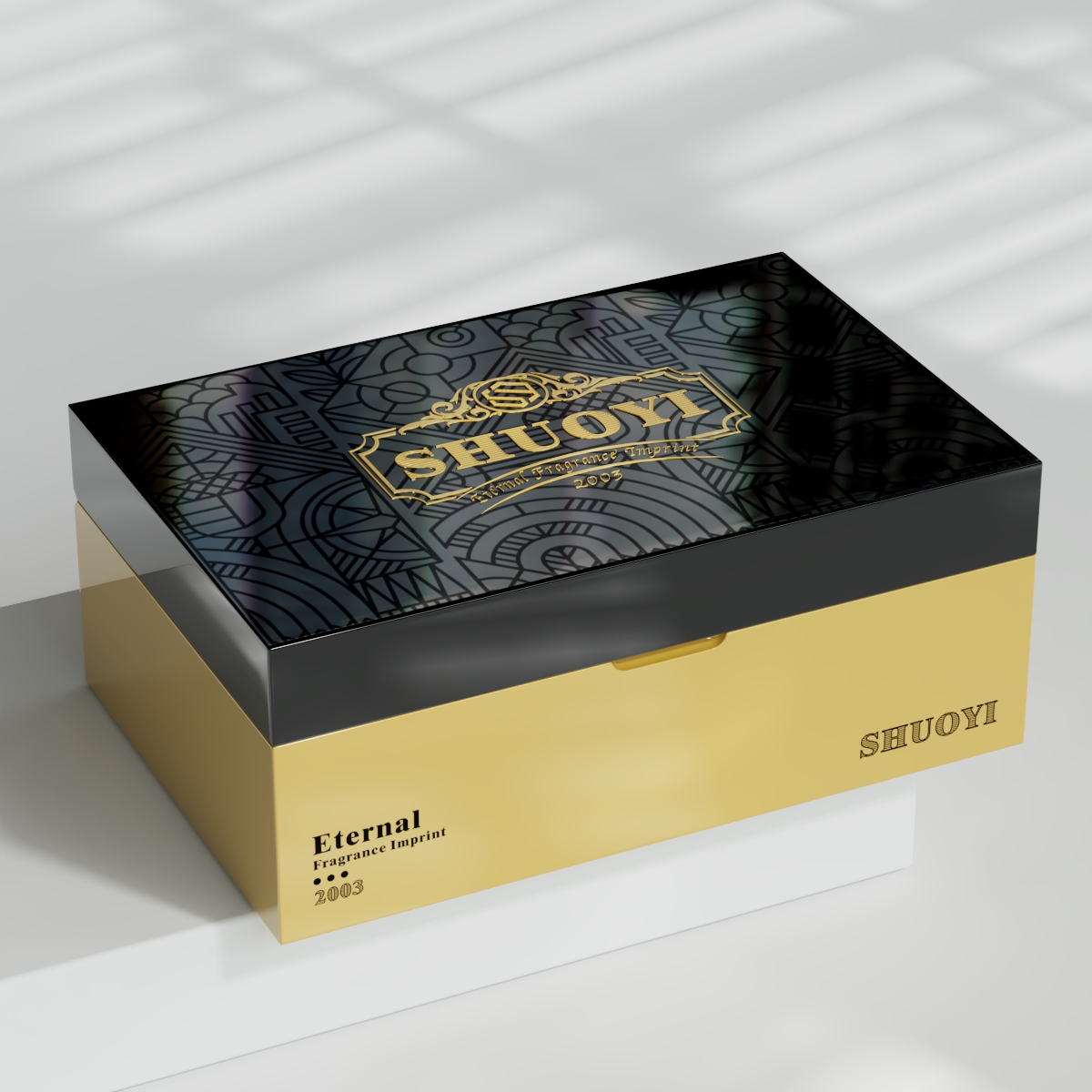 Perfume box，Wooden box，high gloss paint，