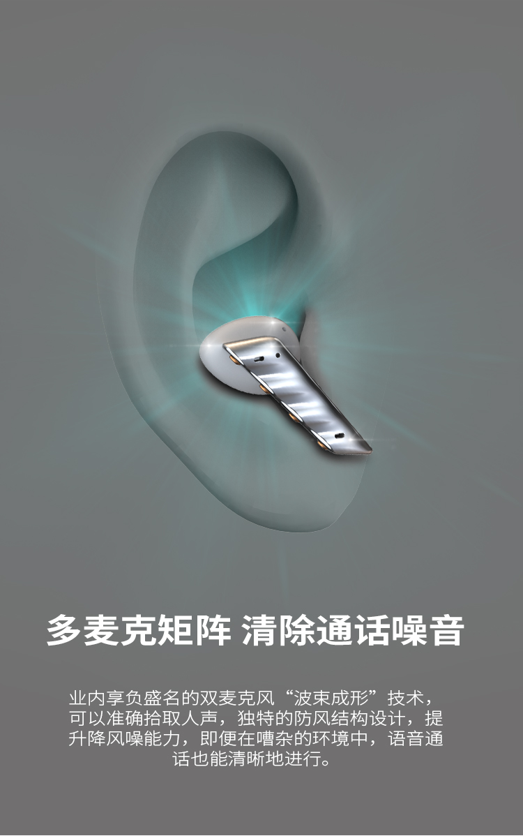 headset，True wireless Bluetooth headset，