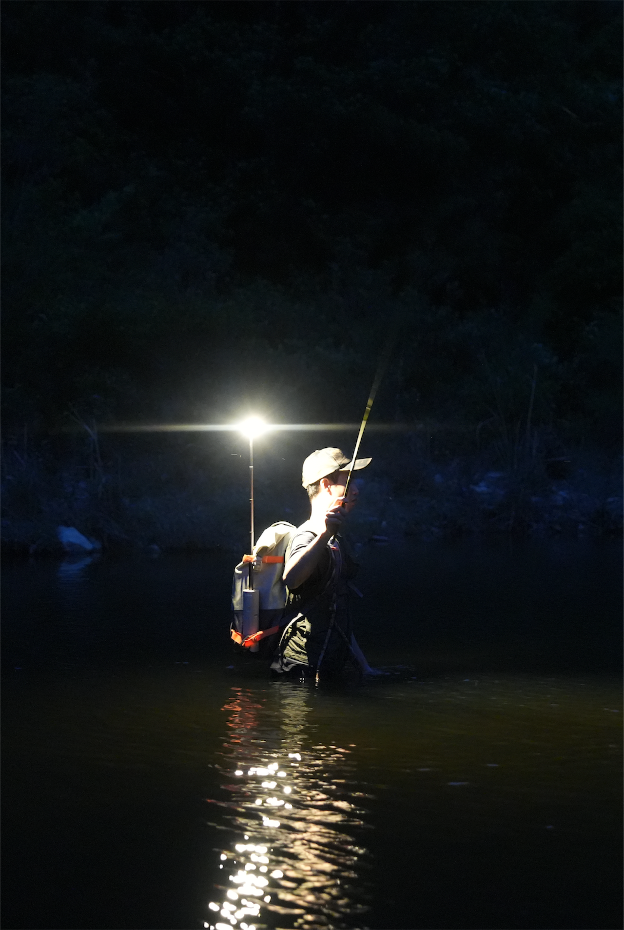 Good simple geometry，Original brand，Outdoor equipment，product design，Multifunctional retractable lamp，