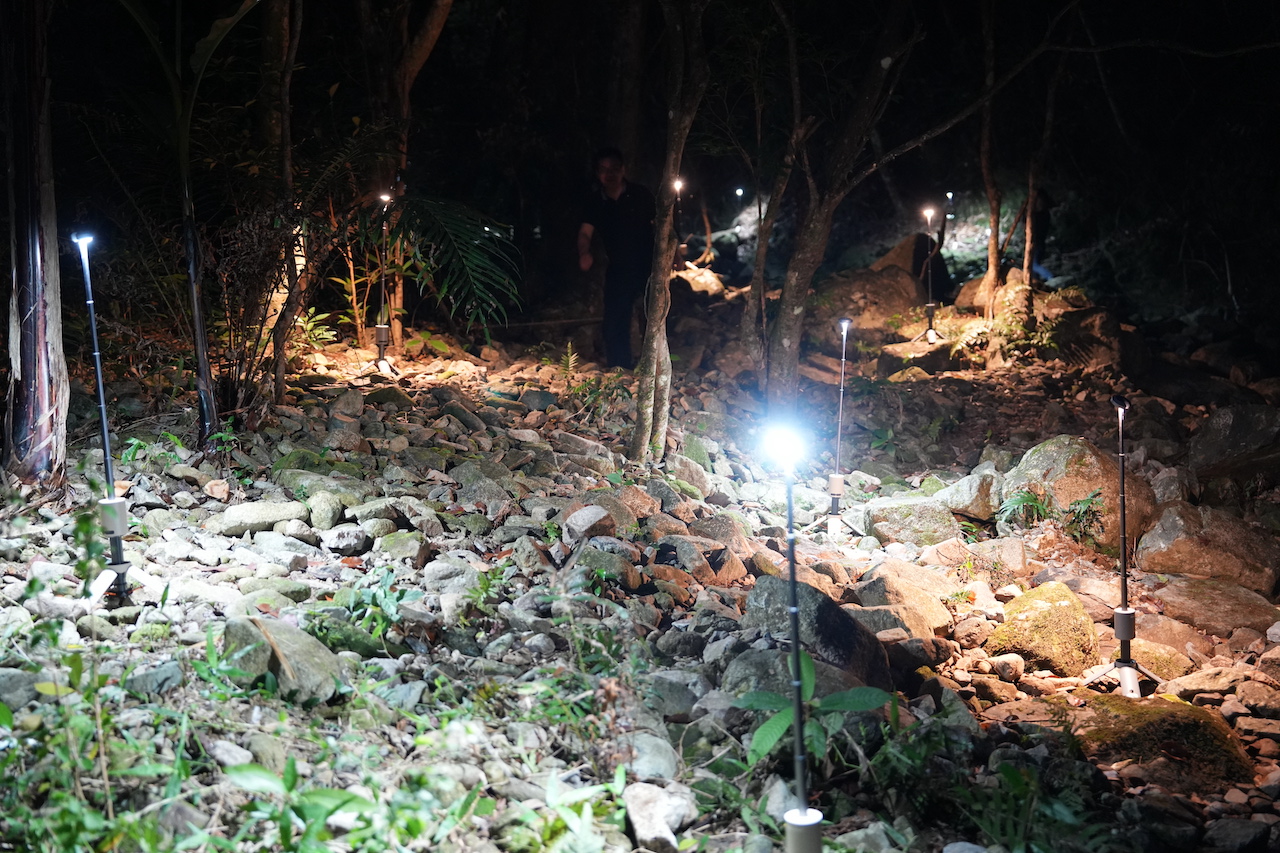 Good simple geometry，Original brand，Outdoor equipment，product design，Multifunctional retractable lamp，