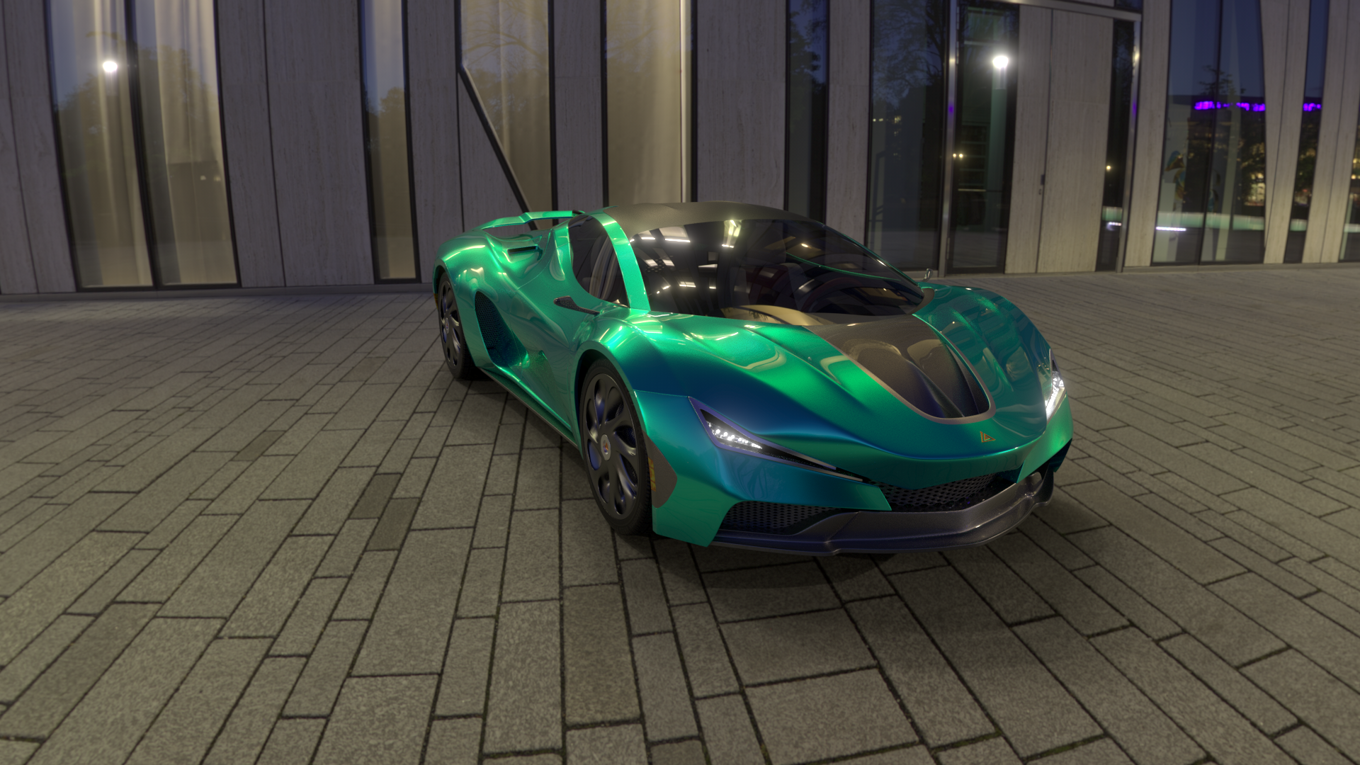 Super run，streamline，Cool，Sports car，