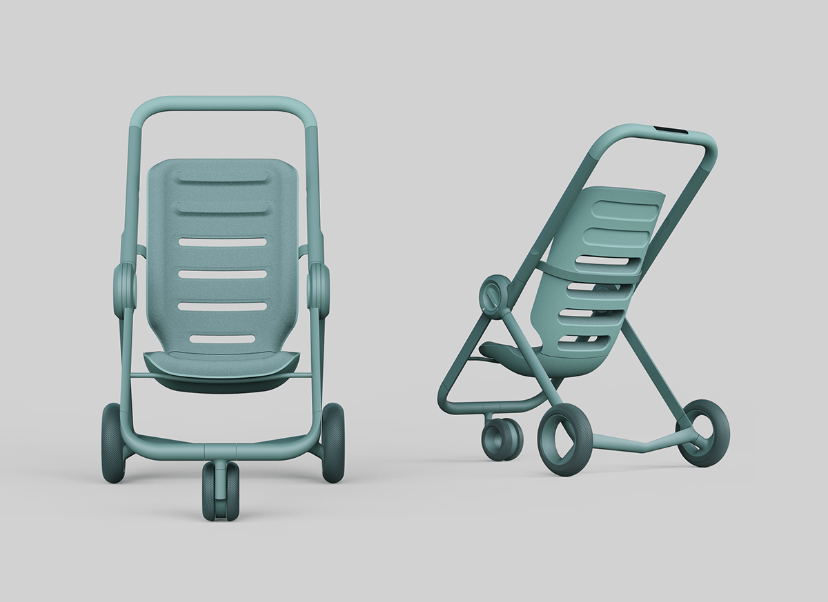 baby carriage，product design，garden cart，industrial design，design，