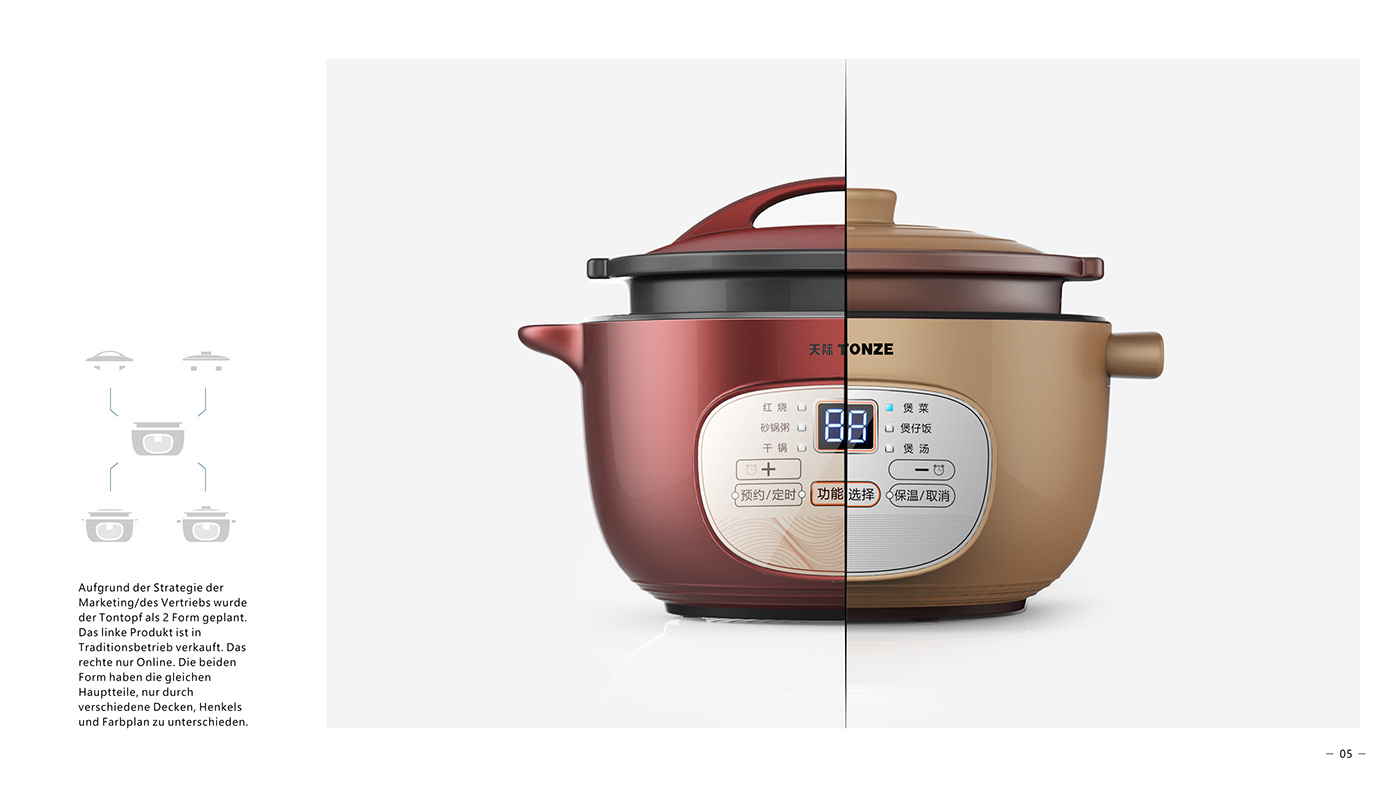 Redesign，intelligence，rice cooker，