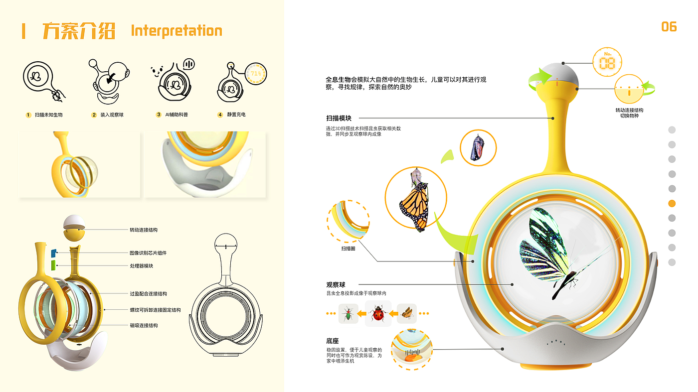 智能设计，图像识别，全息投影，教育产品，儿童玩具，