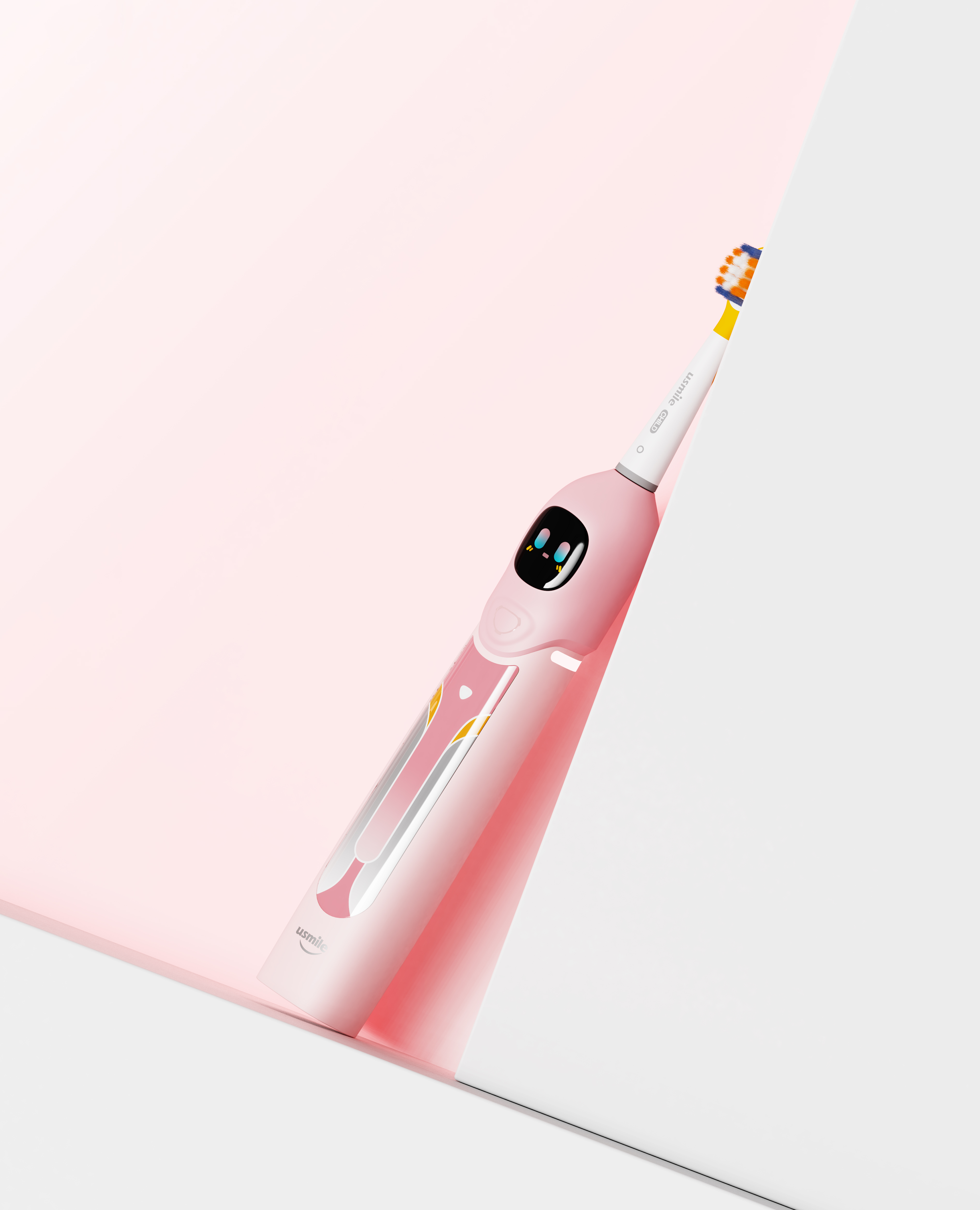 Electric toothbrush，children，Usmile，Thought design，