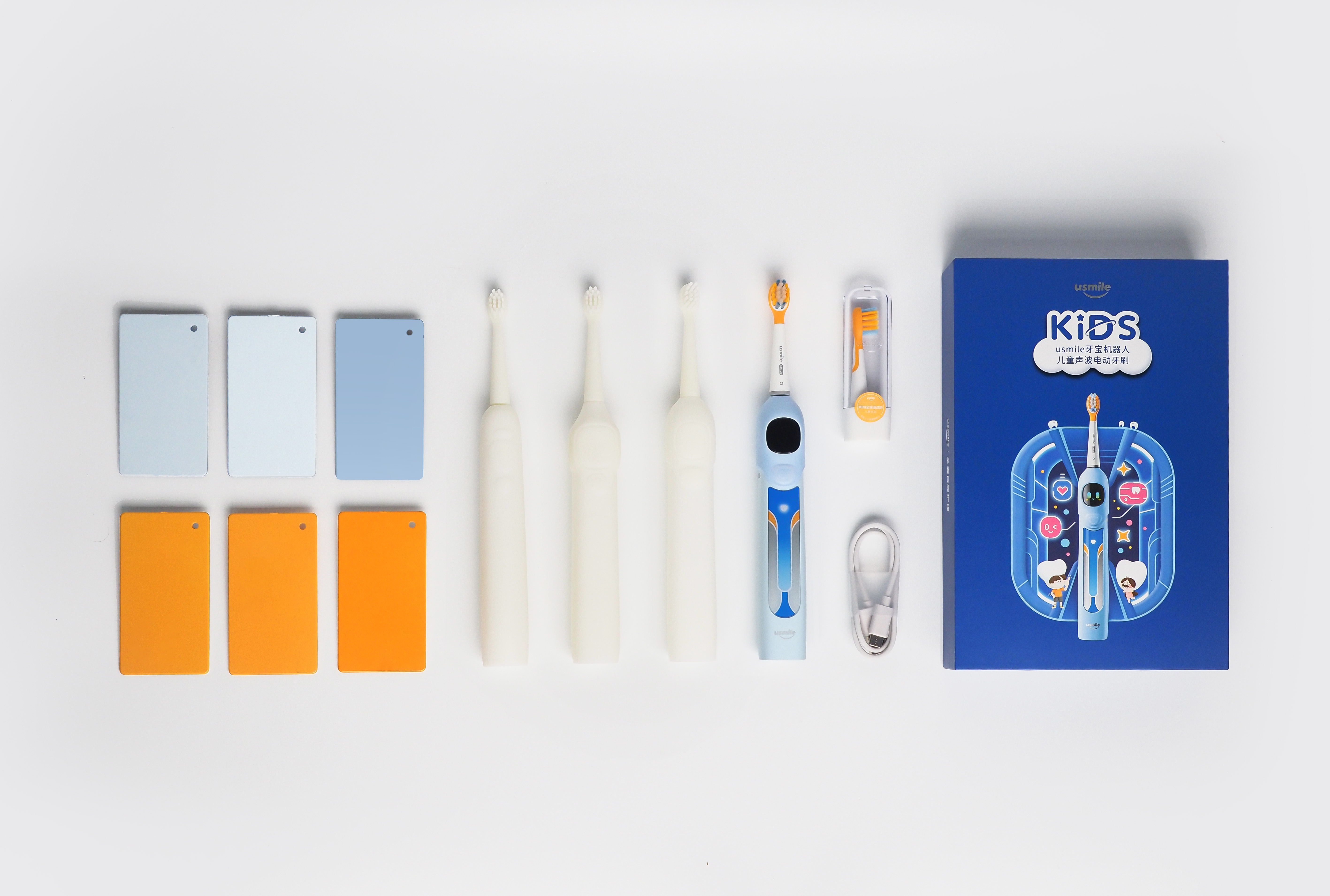 Electric toothbrush，children，Usmile，Thought design，
