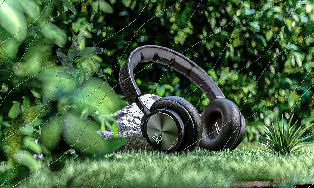 Digital intelligence，industrial design，Bluetooth headset，OC rendering，