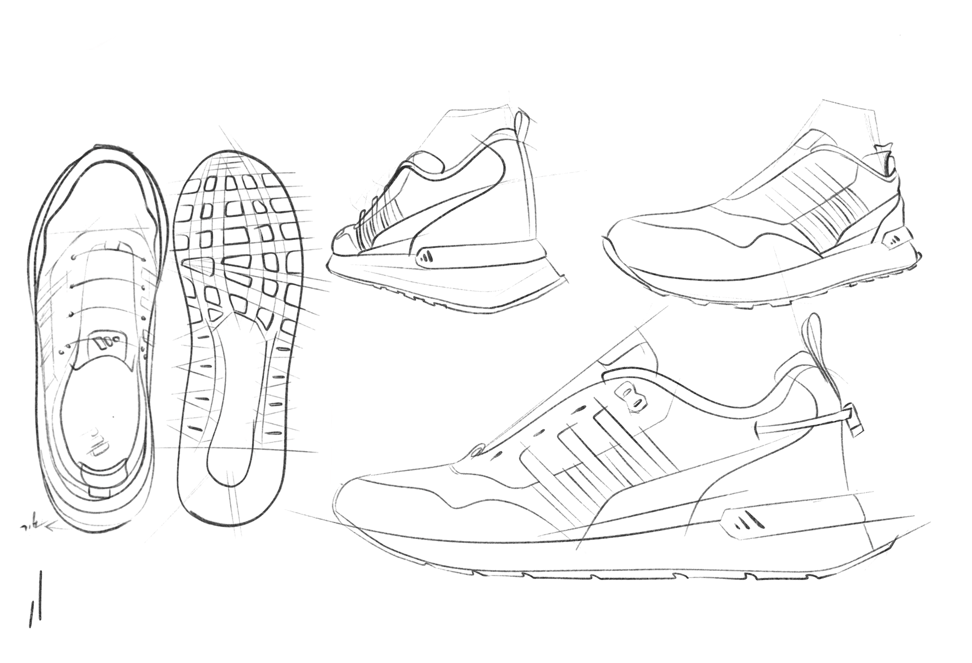 sneakers，shoes，3d，2D，