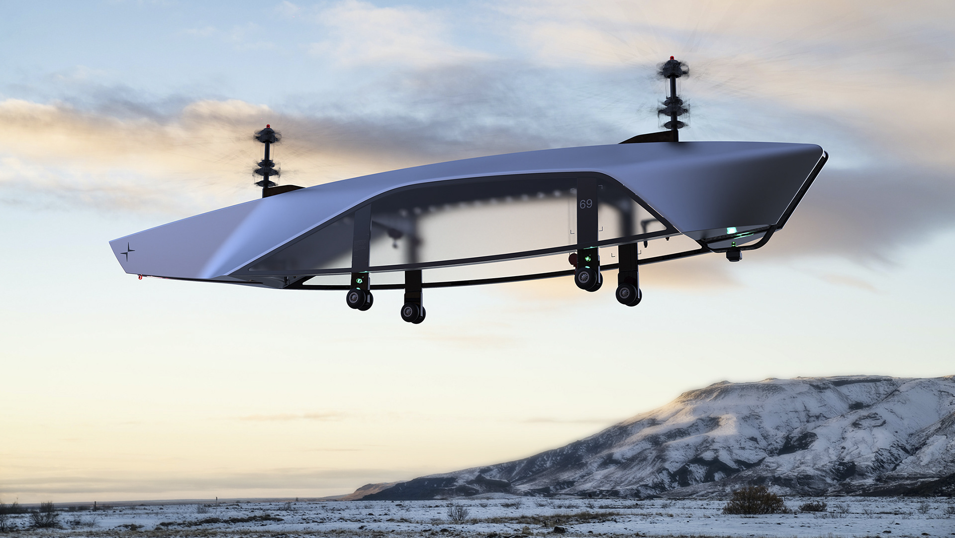 Polestar，helicopter，Cargo Helicopter，military project，