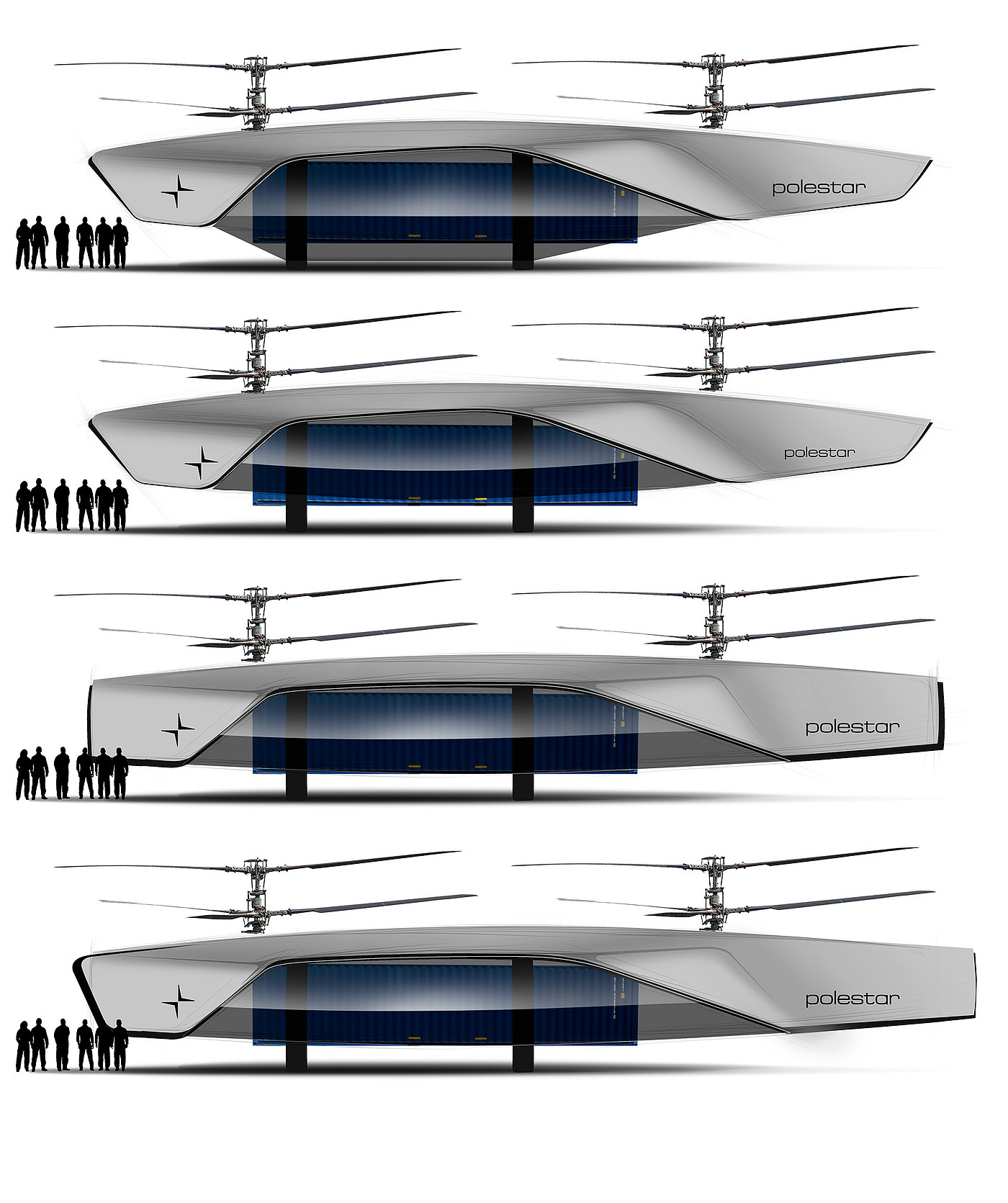 Polestar，helicopter，Cargo Helicopter，military project，