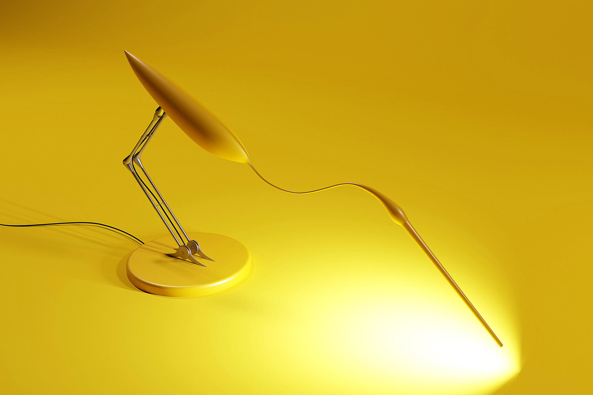 Grass Heron，bionics，Bionic lamp，