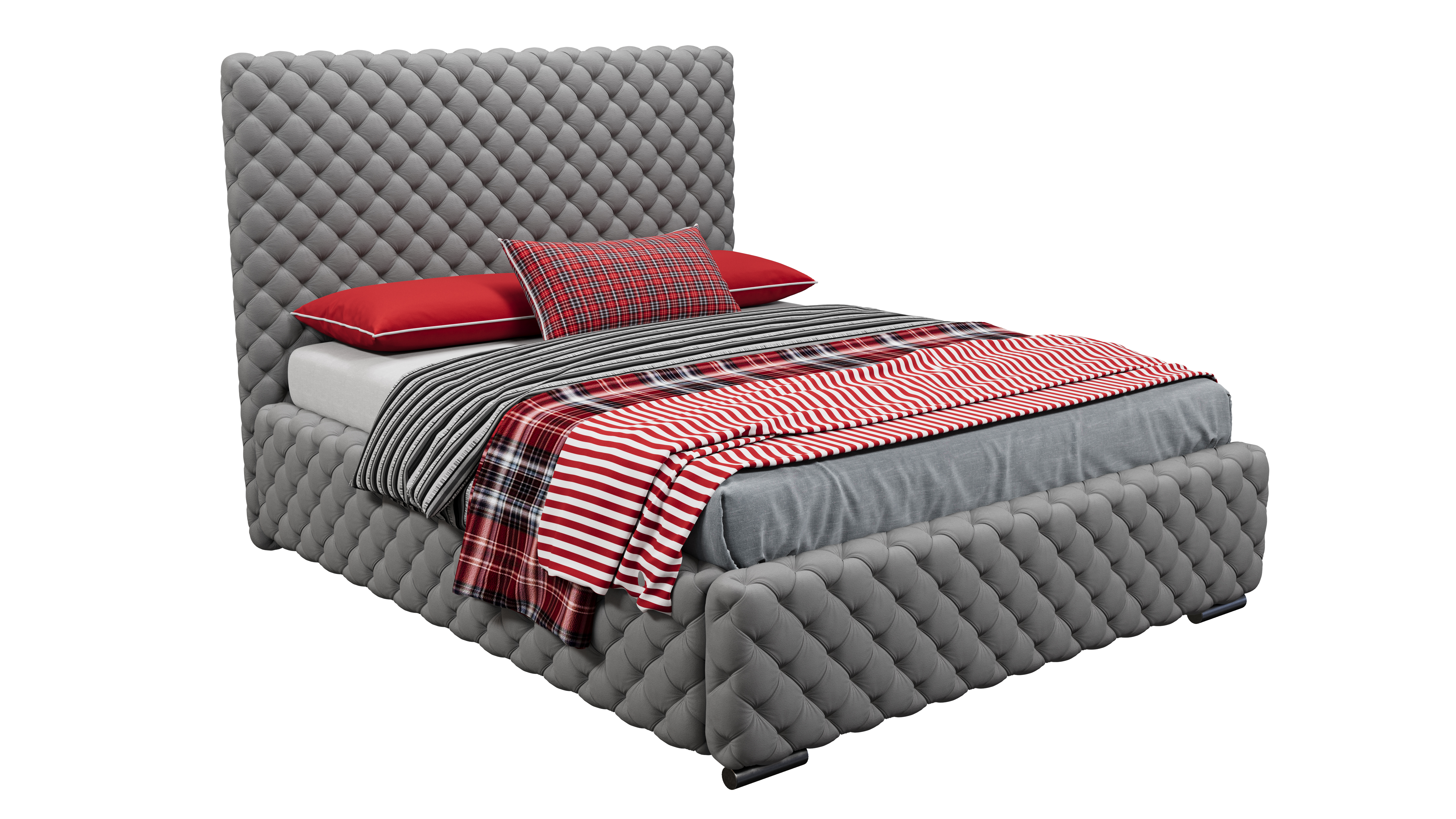 soft roll，furniture，Bed，software，bedding article，Home textiles，Modeling rendering animation，Antique Valley fragrance，