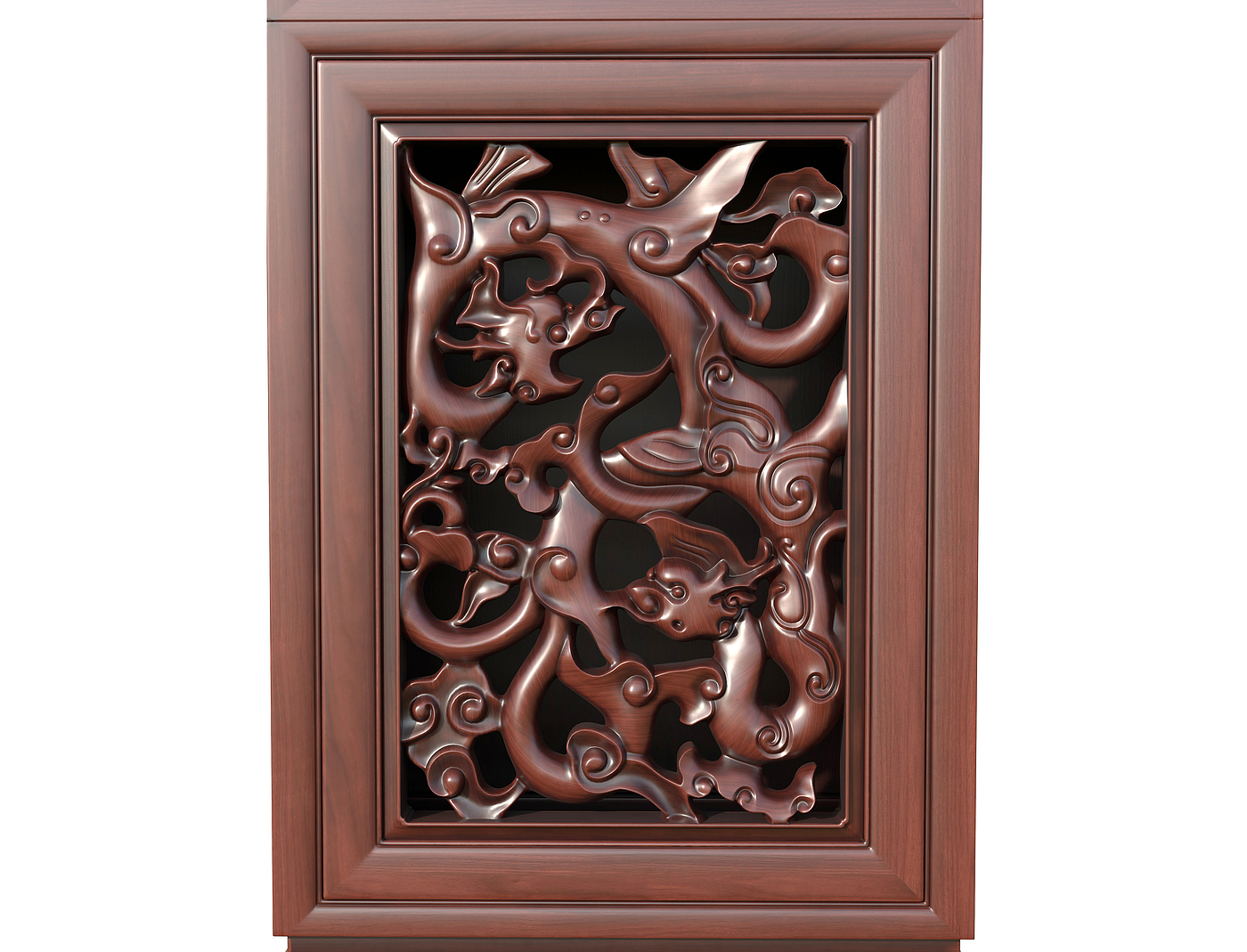 Chinese style，Article，furniture，Mahogany，red sandalwood，Yellow pear，Modeling rendering animation，Video tutorial，