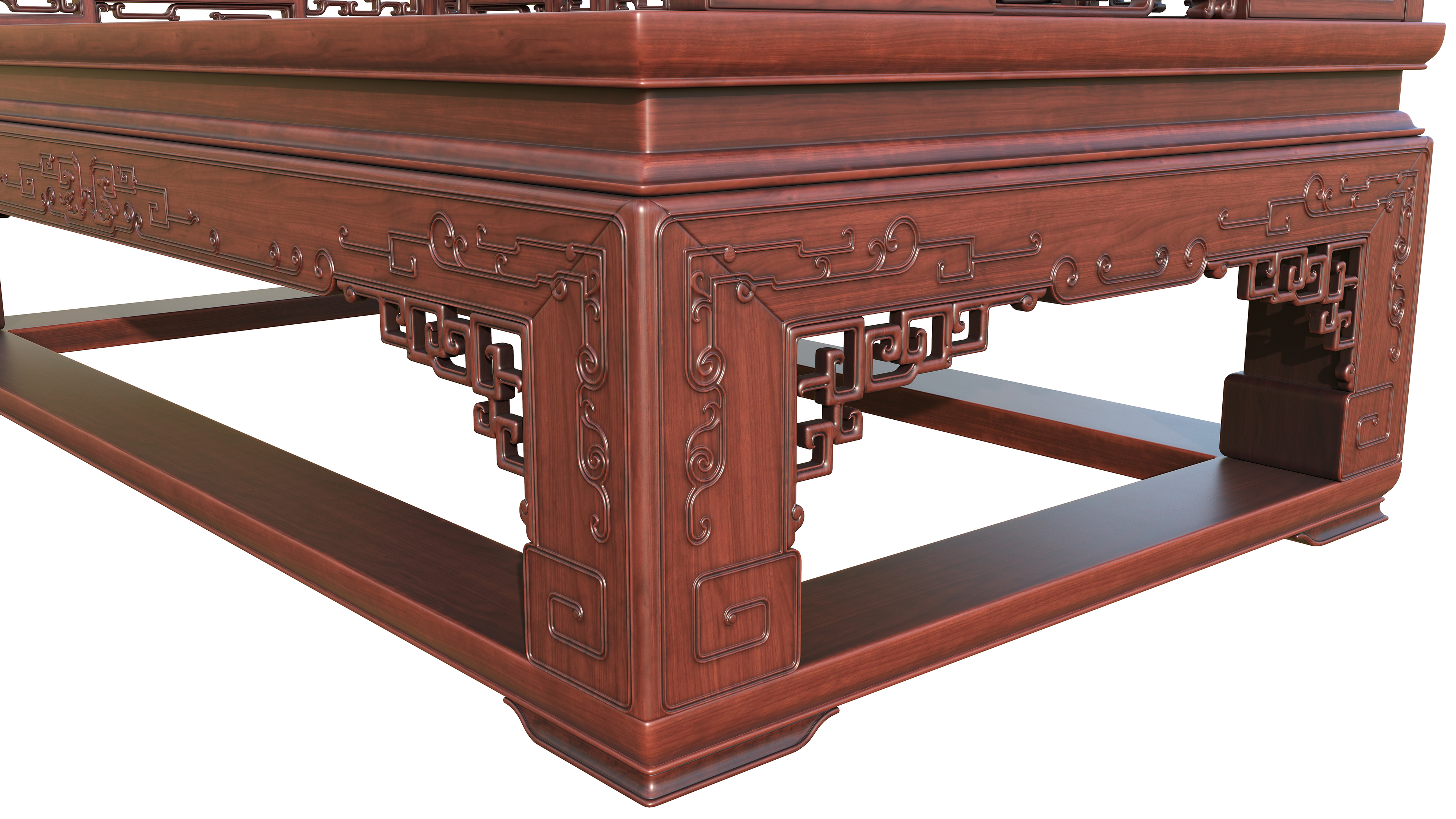 Chinese style，Furniture'，Carved，carving，Mahogany，red sandalwood，Yellow pear，Modeling rendering animation，