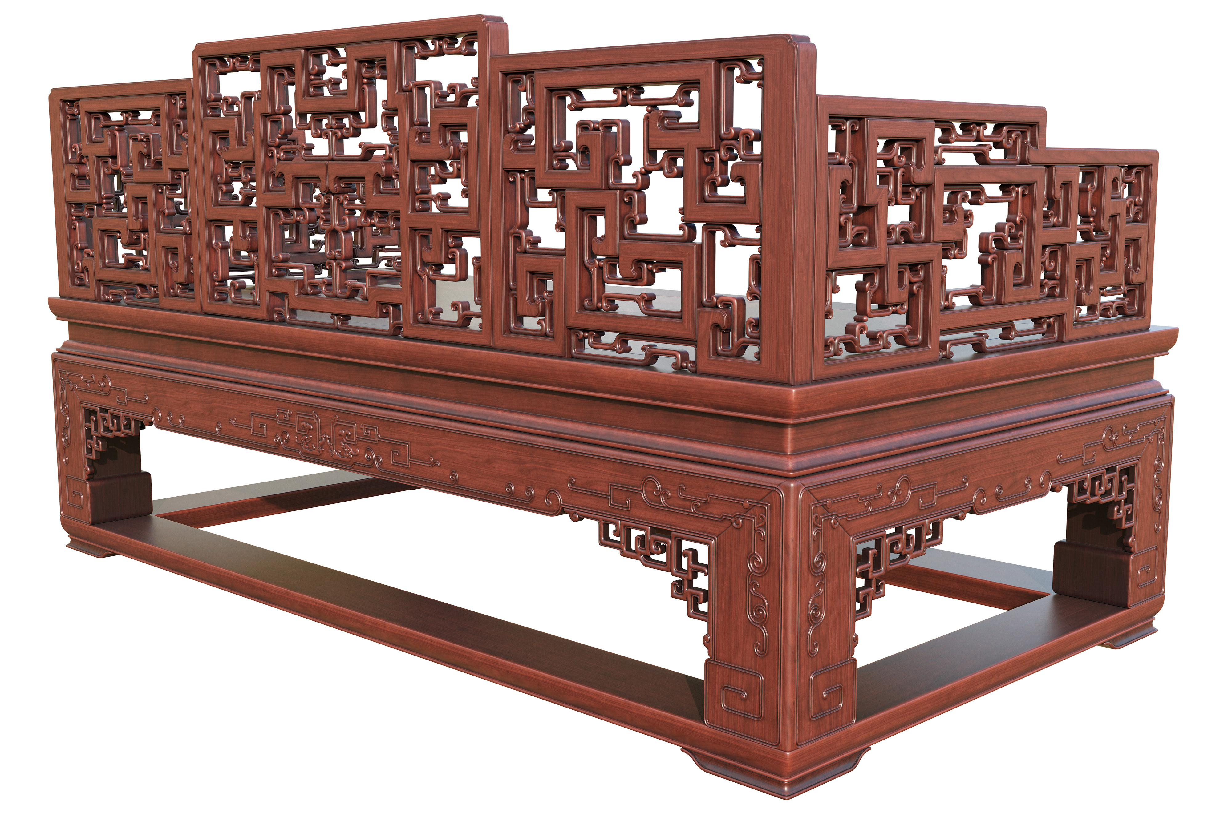 Chinese style，Furniture'，Carved，carving，Mahogany，red sandalwood，Yellow pear，Modeling rendering animation，