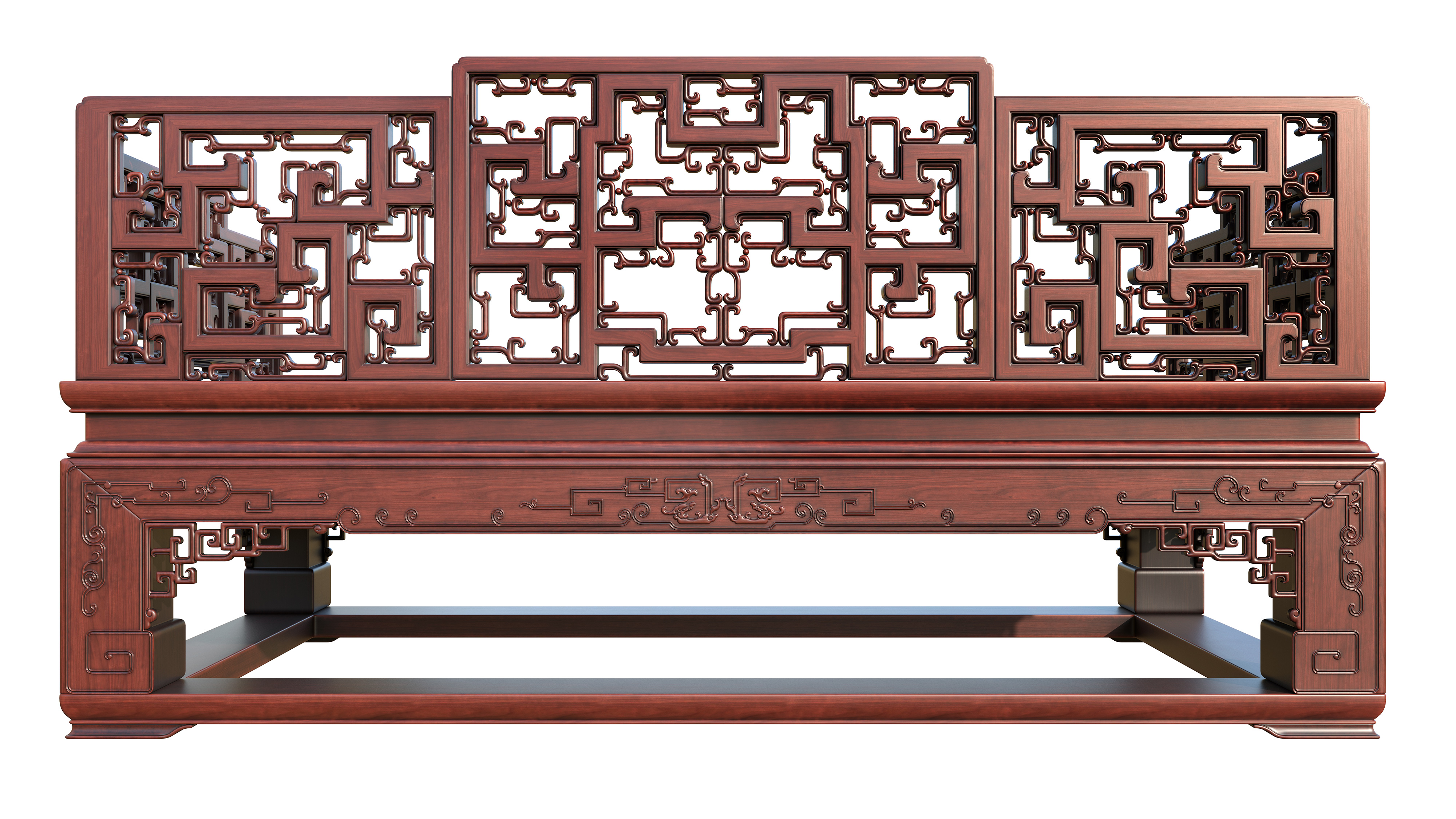 Chinese style，Furniture'，Carved，carving，Mahogany，red sandalwood，Yellow pear，Modeling rendering animation，