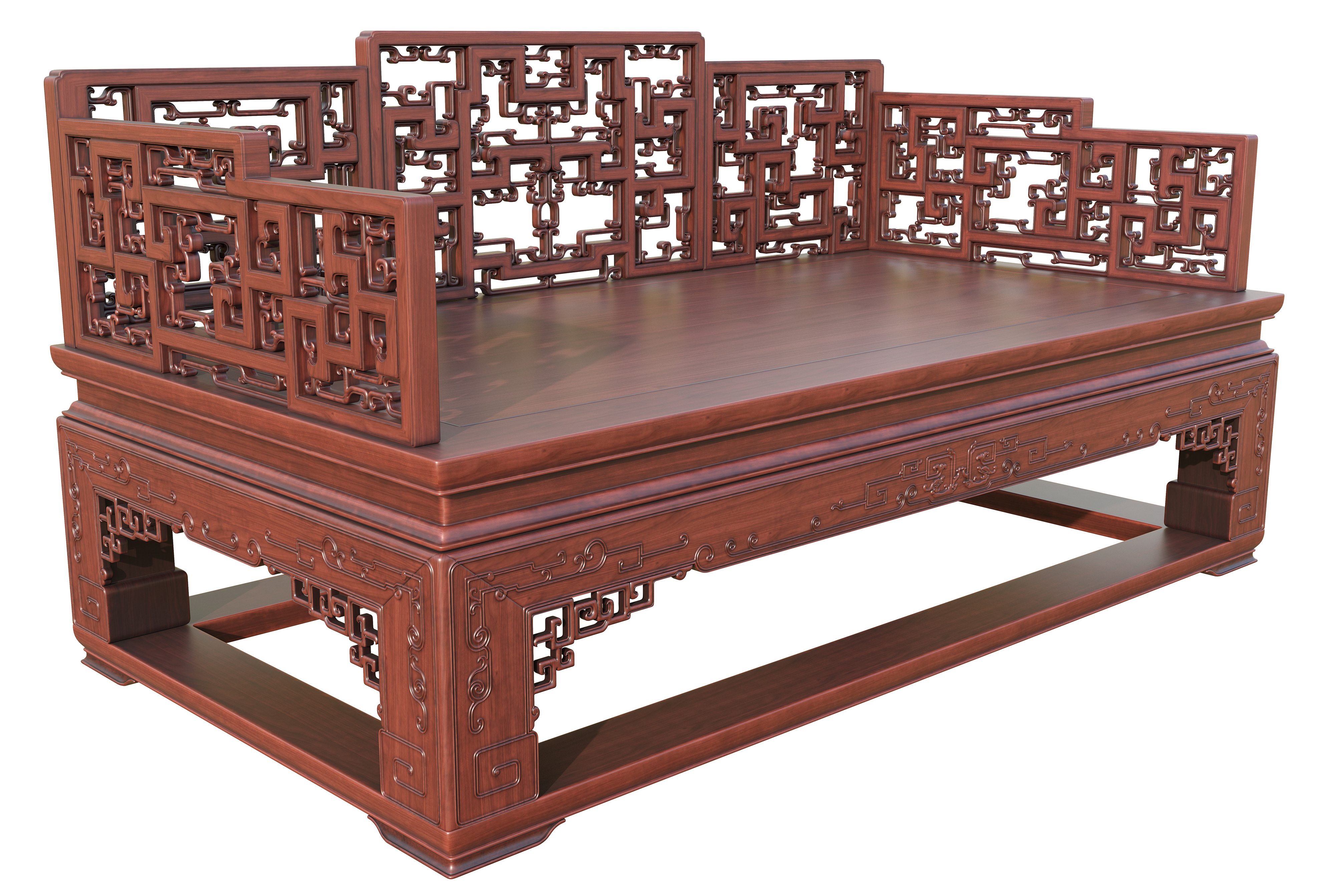 Chinese style，Furniture'，Carved，carving，Mahogany，red sandalwood，Yellow pear，Modeling rendering animation，