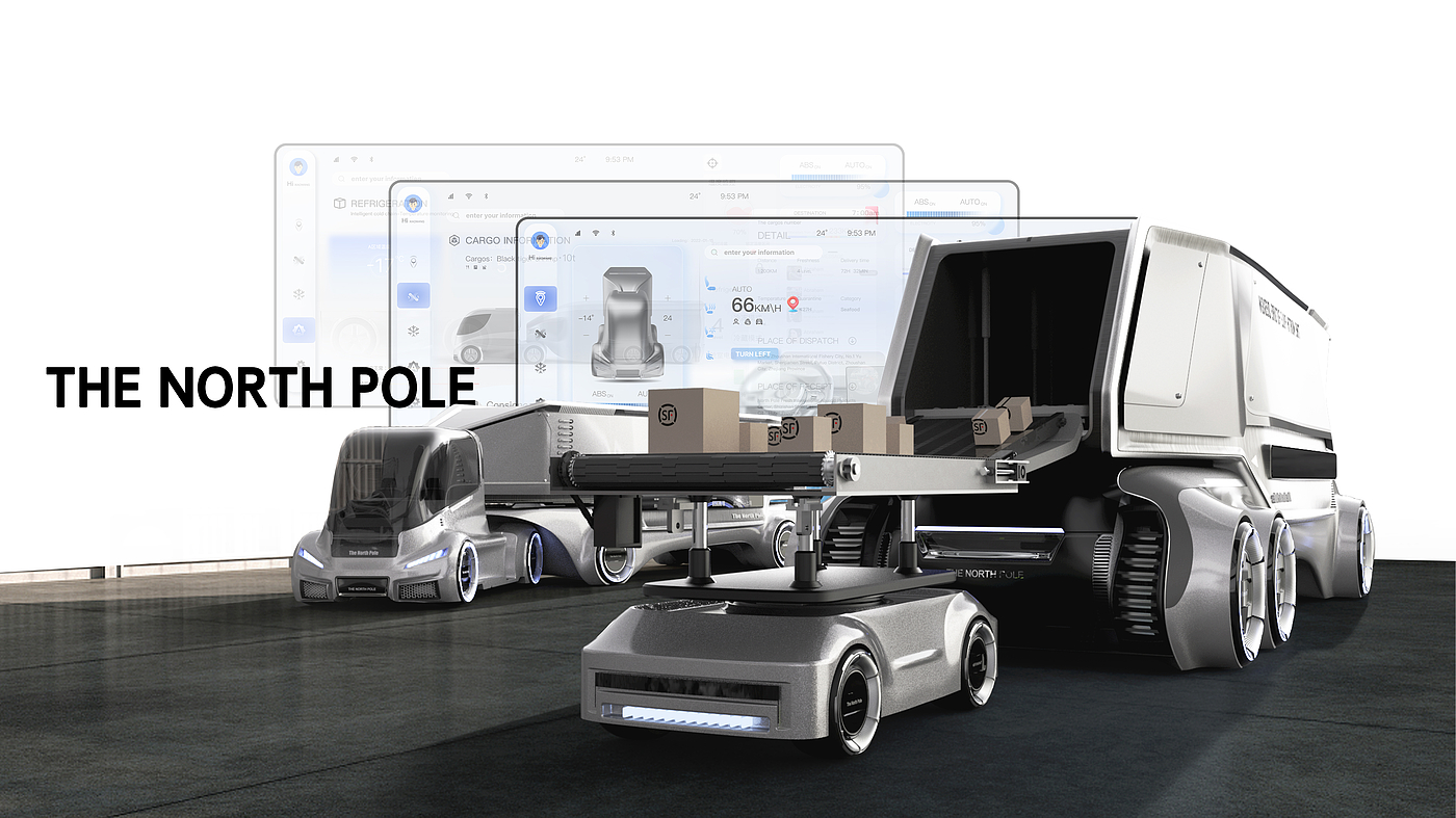 Intelligent design，automation，truck，