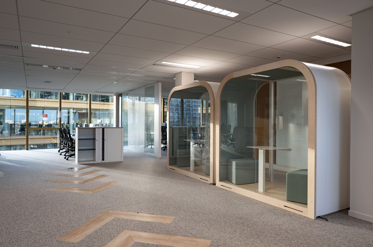 Arche acoustic pod，working space，environmental design，office space ，