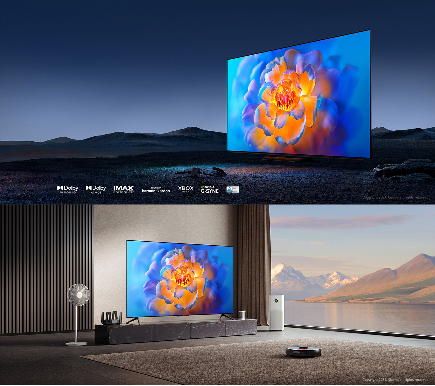 Xiaomi，millet，wallpaper，graphic design ，