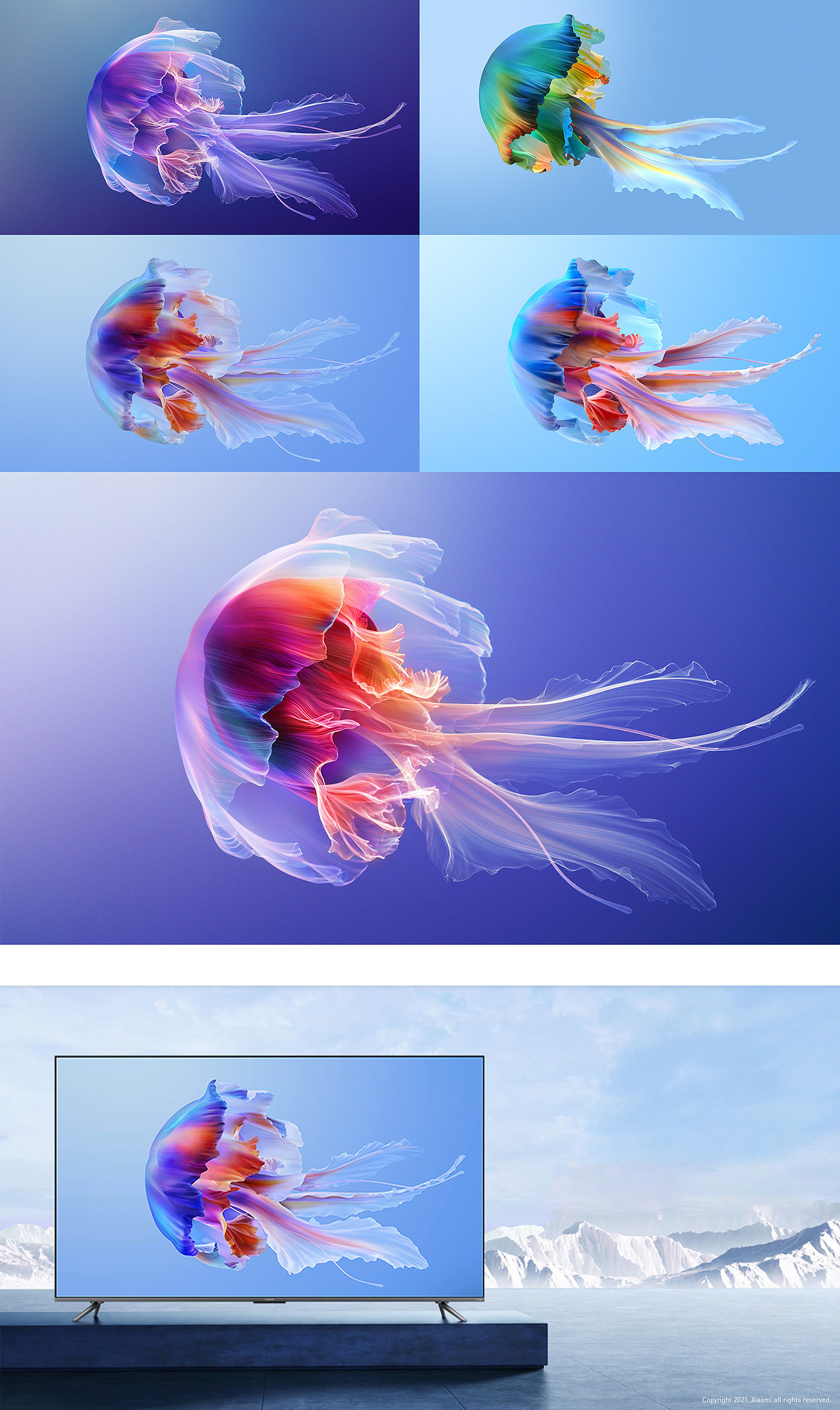 Xiaomi，millet，wallpaper，graphic design ，