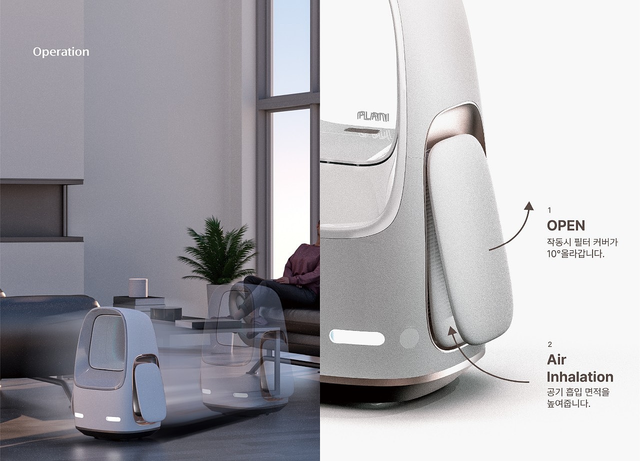 PLANI，air cleaner，intelligence，Household Electric Appliances，