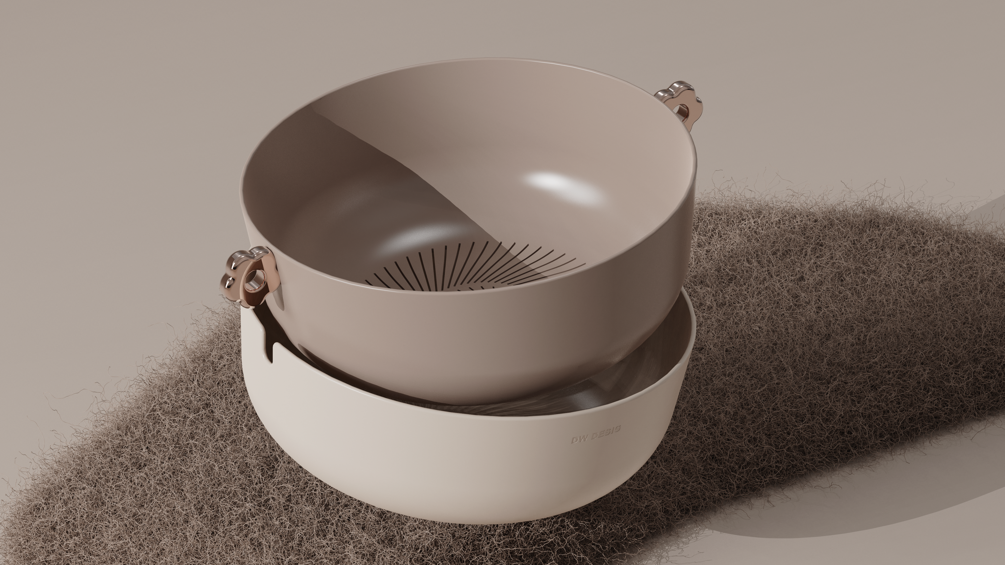 Home Furnishing，Kitchen supplies，Drain basket，Rice washing basket，Commodity Design，Modeling design，product design，